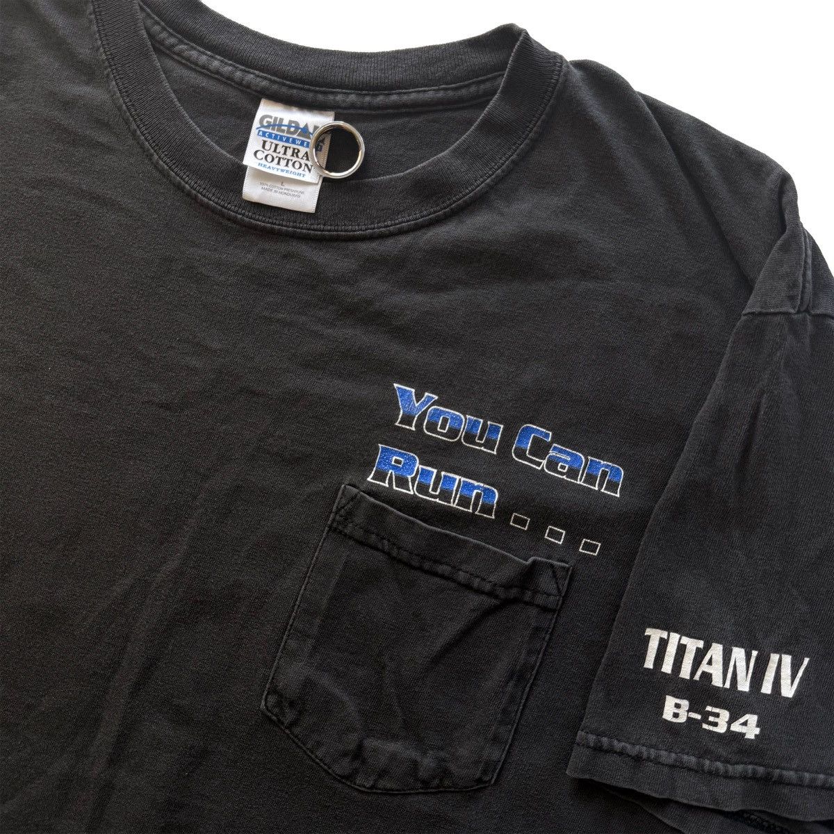 Vintage 2001 Vintage NASA Titan IV B-34 NRO Launch Crew Tee Size US L / EU 52-54 / 3 - 5 Thumbnail