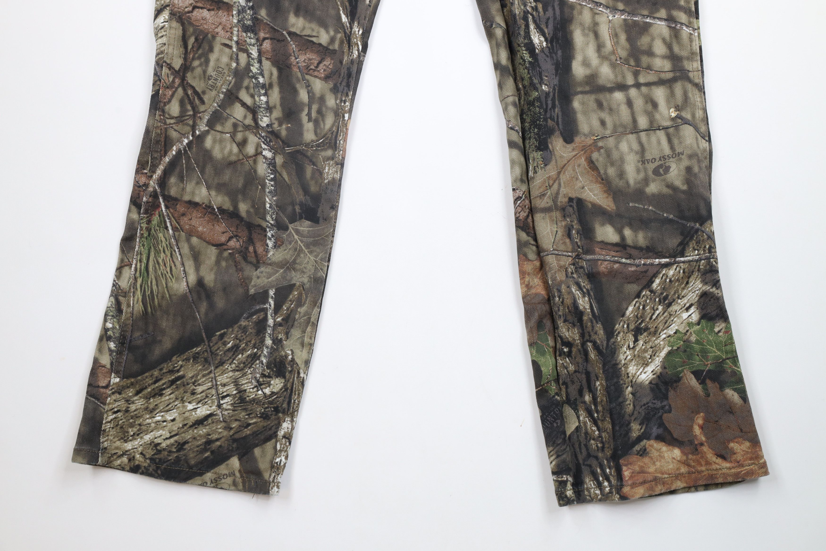 Mossy Oaks × Vintage Vintage Mossy Oak Camouflage Stretch Wide Leg Denim Jeans Size US 36 / EU 52 - 4 Thumbnail