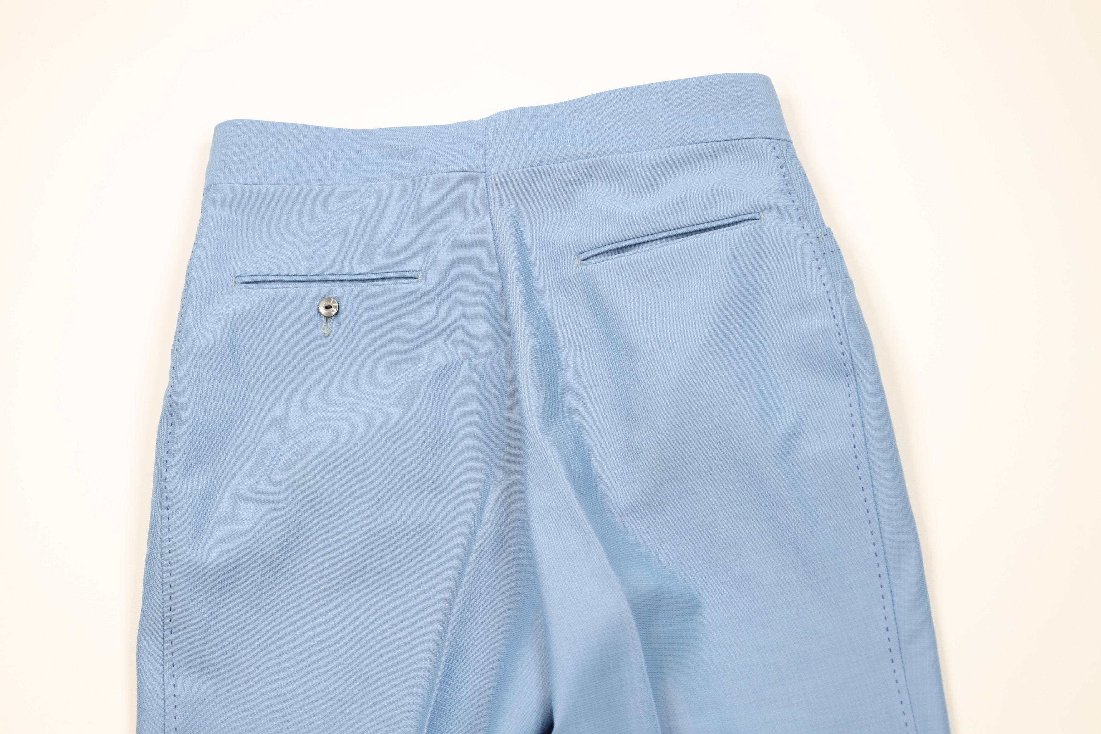 Vintage Vintage 50s 60s Streetwear Bell Bottoms Pants Carolina Blue Size US 34 / EU 50 - 10 Thumbnail