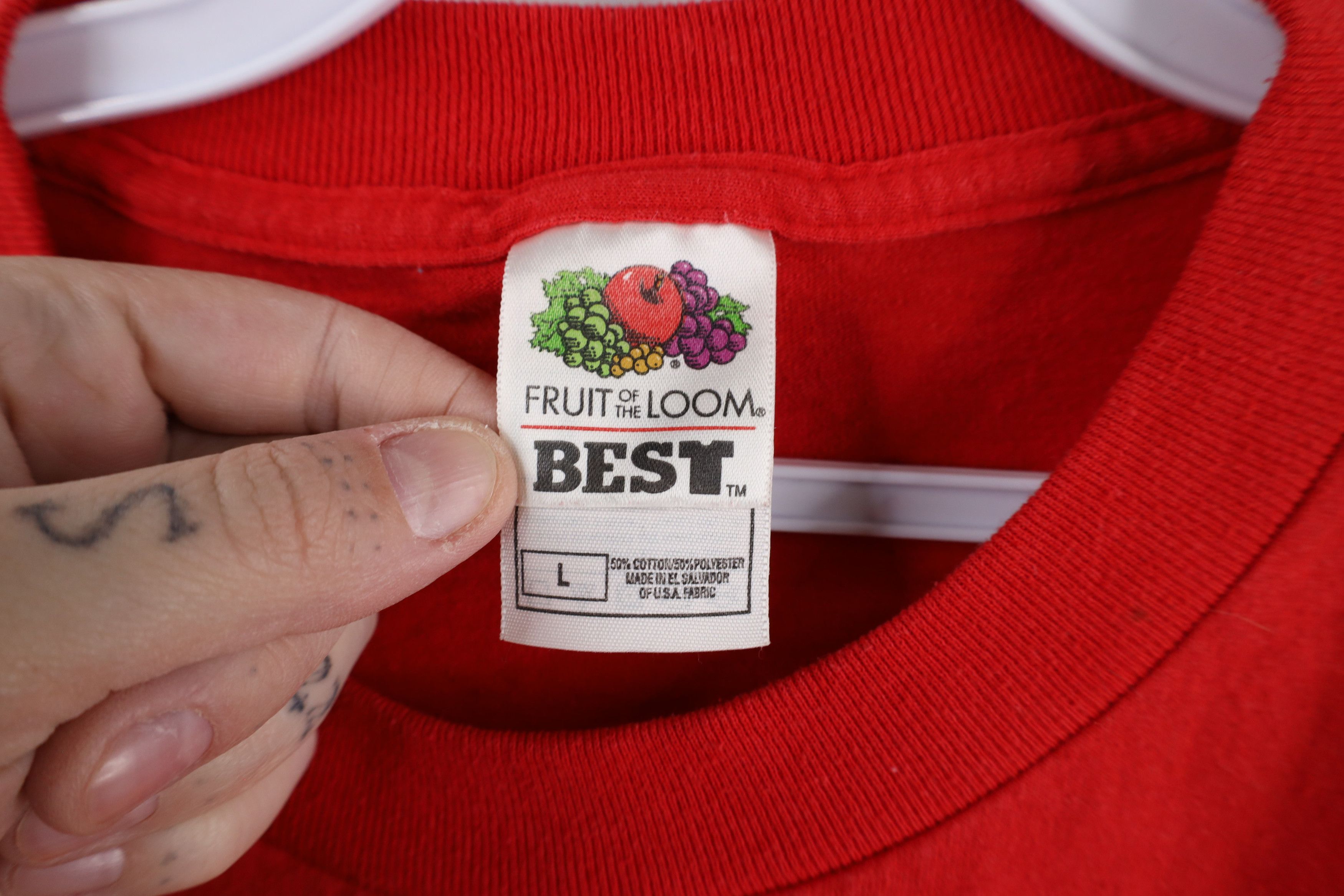 Vintage Vintage 90s Bay Sail Schooner Appledore Ship T-Shirt Red Size US L / EU 52-54 / 3 - 9 Thumbnail