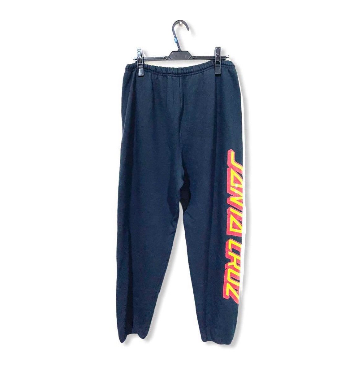 image of Santa Cruz Skateboards x Vintage '00S Santa Cruz Vintage Sweat Pants in Black, Men's (Size 34)