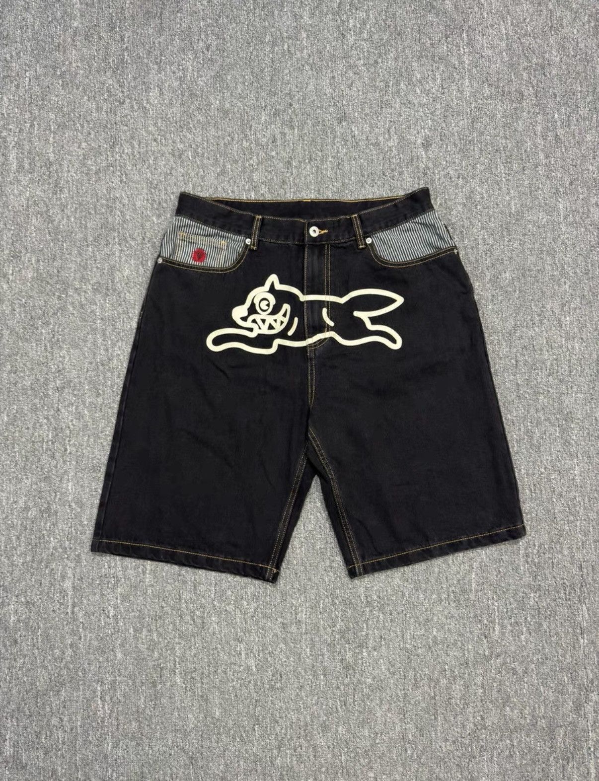 END. × ICECREAM Denim Shorts Billionaire Boys Club