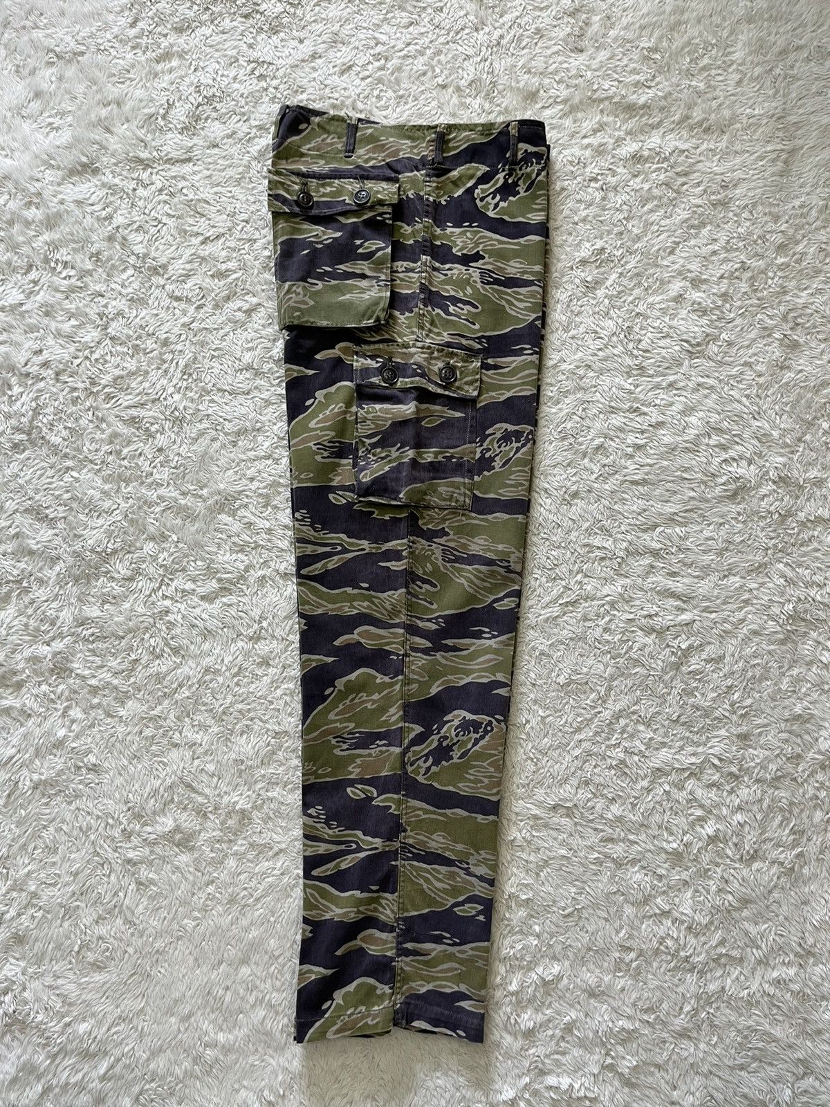 Vintage true vintage arvn vietnam war us army tiger stripe pants Size US 29 - 4 Thumbnail