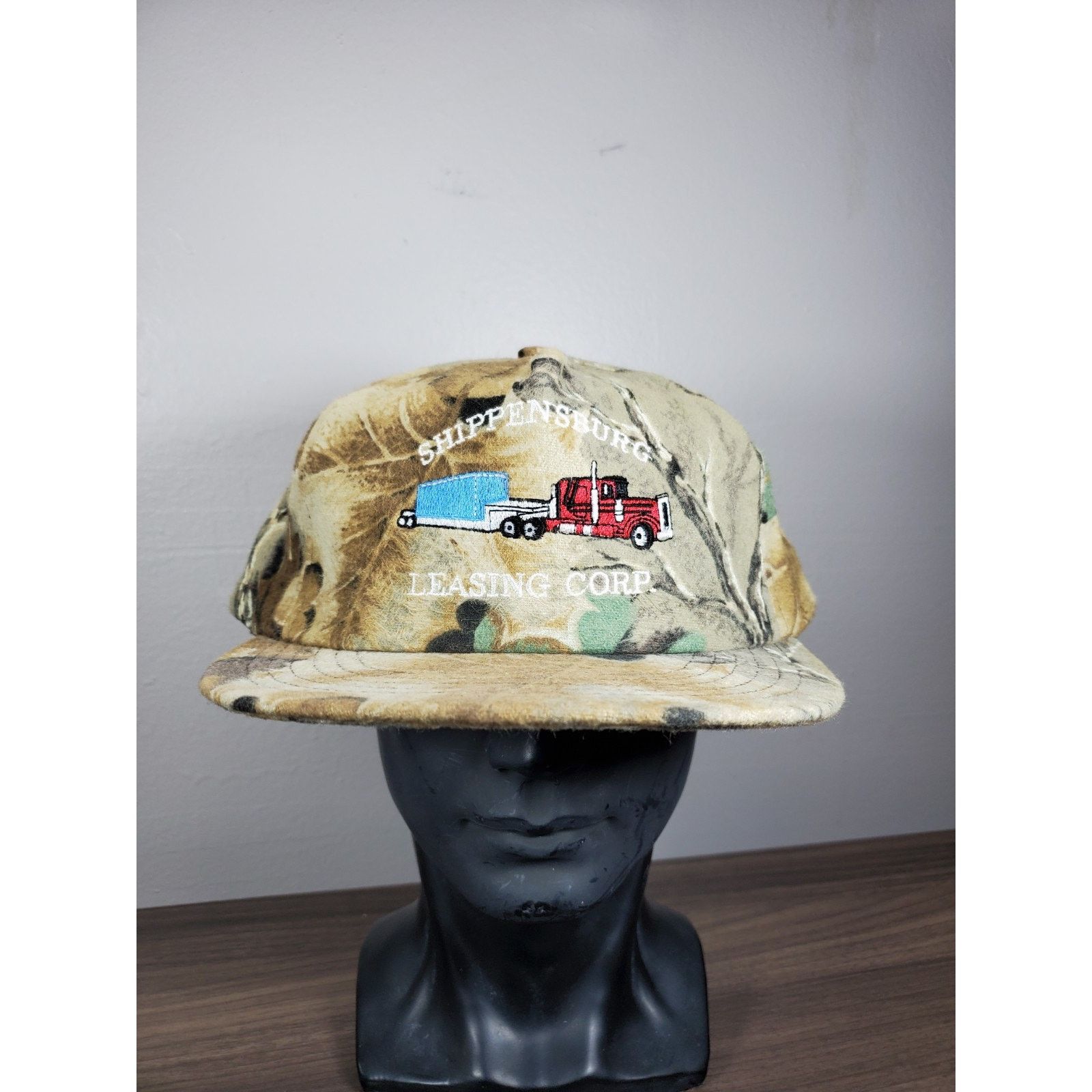 Realtree × Vintage Shippensburg Leasing Corp Hat Camo Trucking Snapback Cap PA Size ONE SIZE - 3 Thumbnail