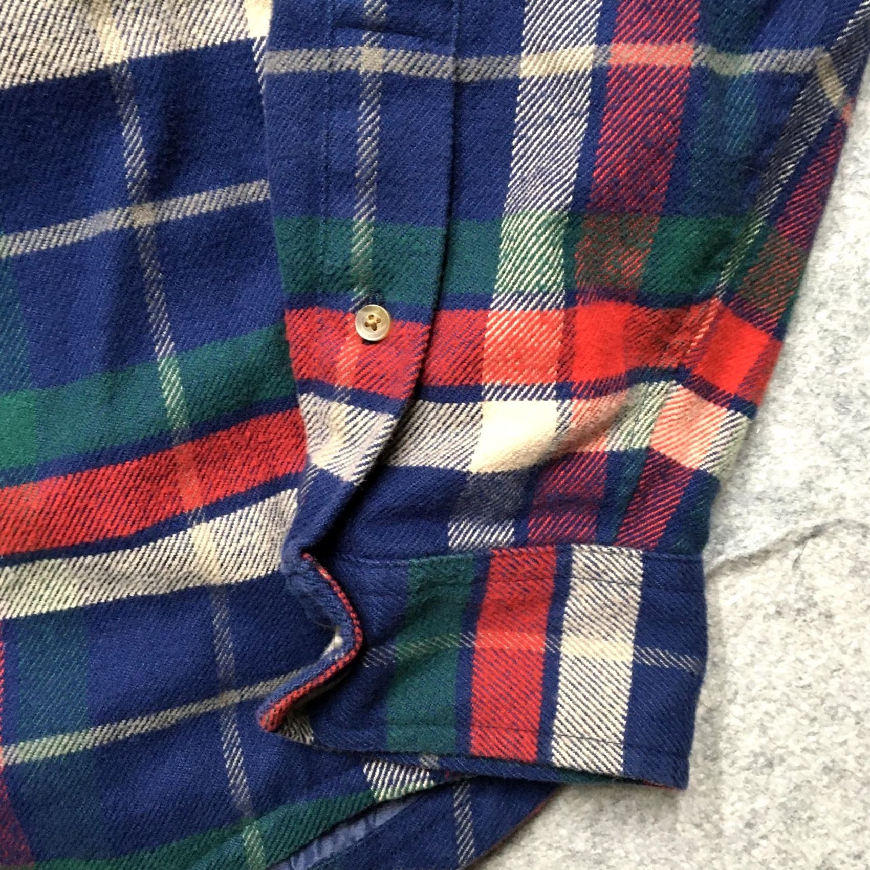 Vineyard Vines Vineyard Vines Crosby Shirt Mens L Blue Plaid Flannel Windbreaker Lined Button-Up Long Sleeve Casual Winter Size US L / EU 52-54 / 3 - 2 Thumbnail