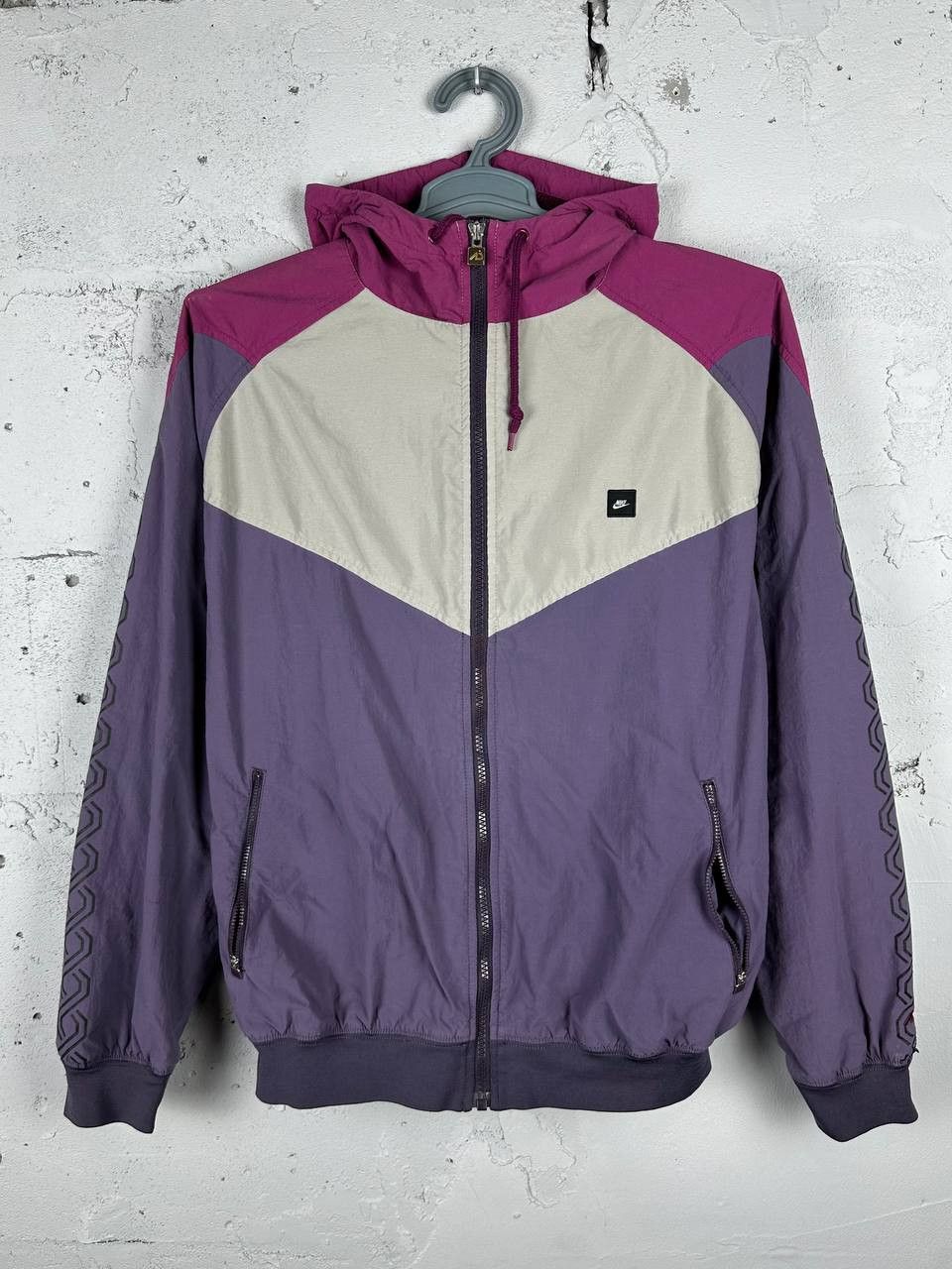 Nike × Vintage RARE 2 Pieces Jacket Full Zip Up Back Jacket Size US M / EU 48-50 / 2 - 3 Thumbnail