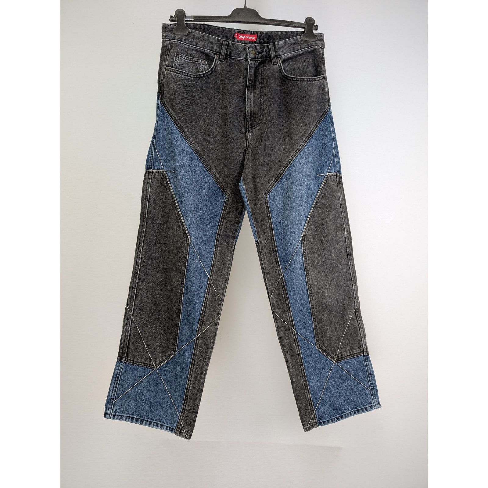 o1rshd1 Denim Jean Pant in Blue/Black
