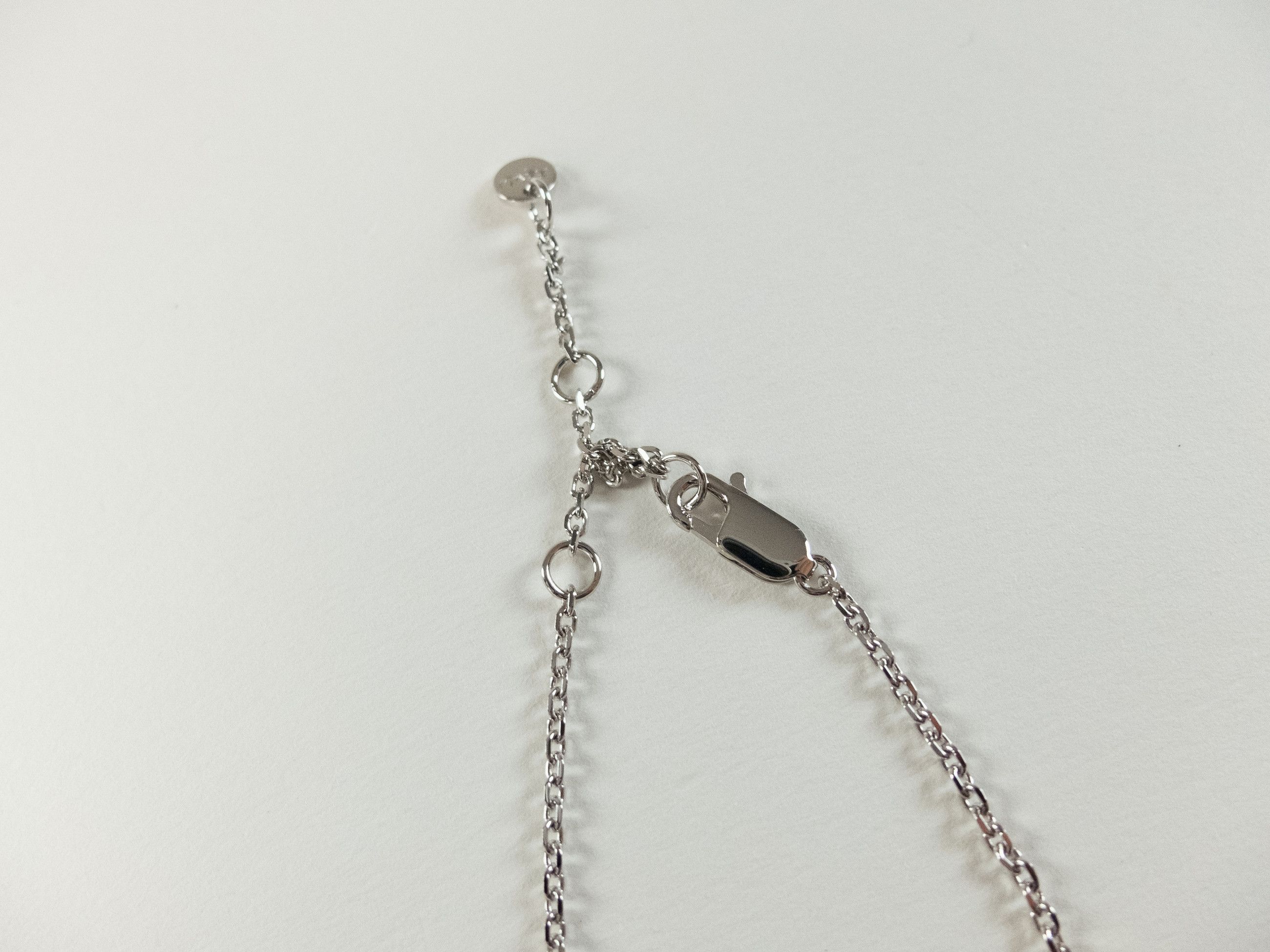 Fendi FENDI Roma Baguette enameled logo metal necklace Size ONE SIZE - 5 Thumbnail