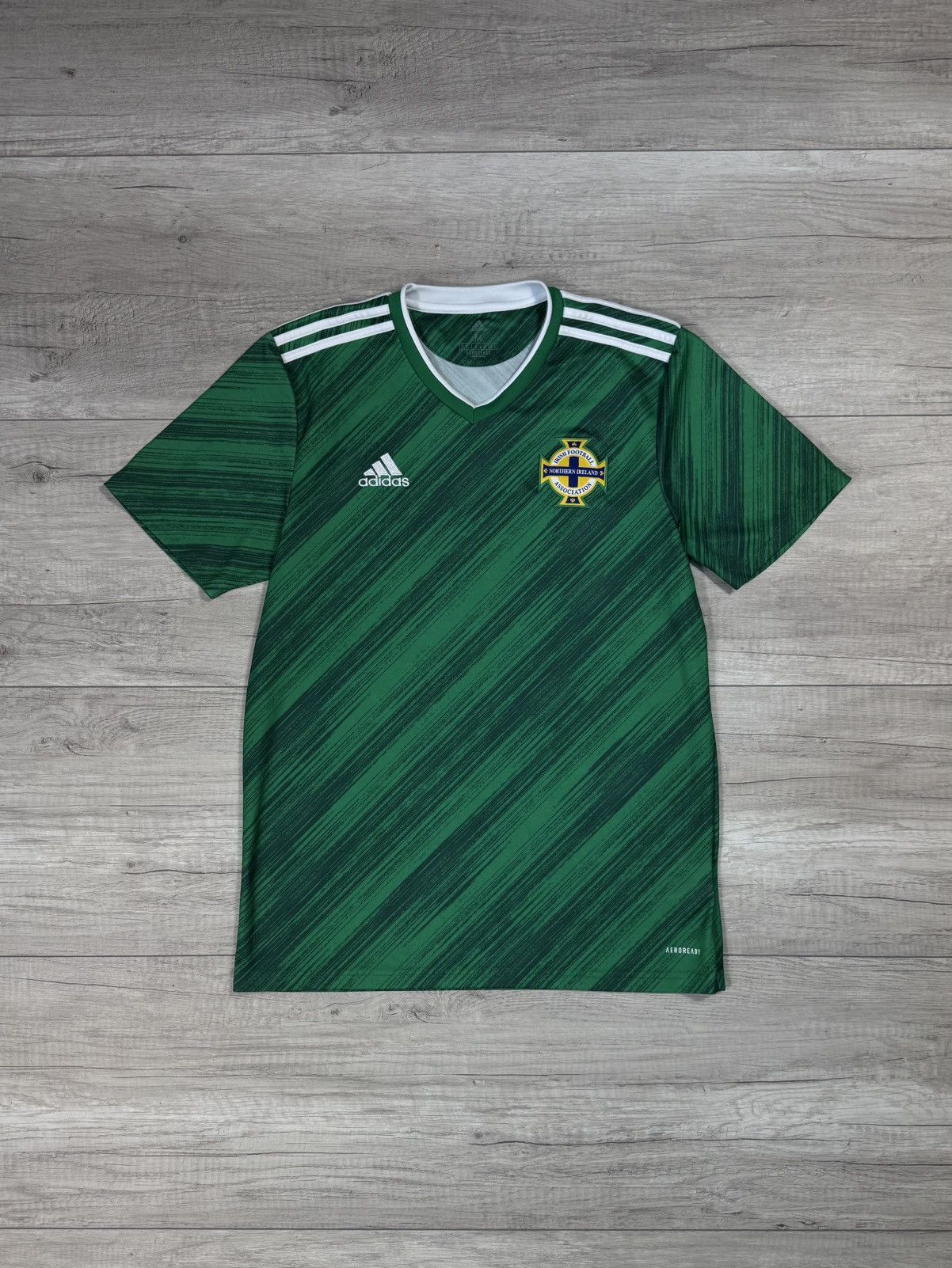 Adidas Adidas Northern Ireland Football Home Tee 2020 2021 FI2827 Size US M / EU 48-50 / 2 - 1 Thumbnail