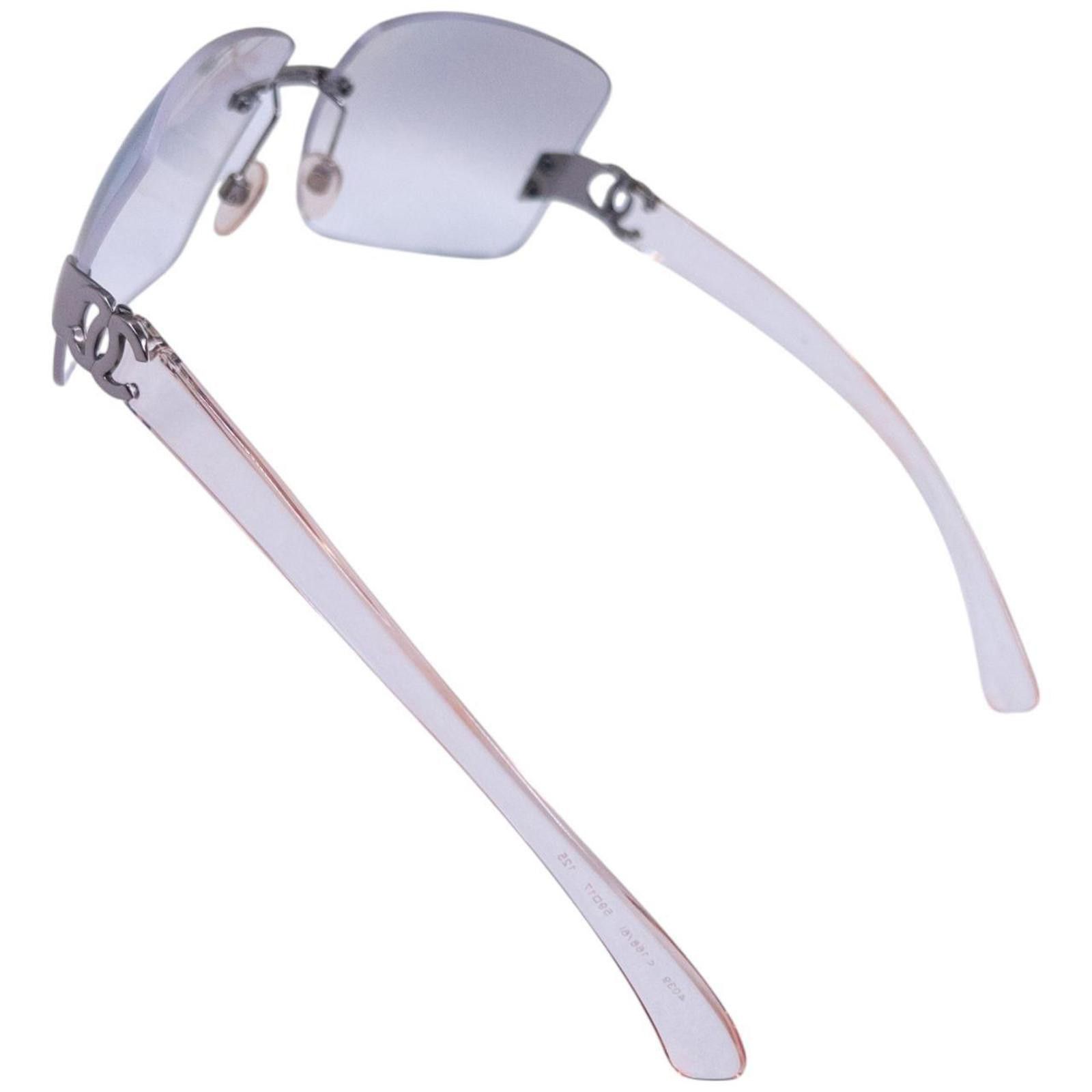 Chanel Vintage Chanel Rimless Sunglasses Size ONE SIZE - 4 Thumbnail