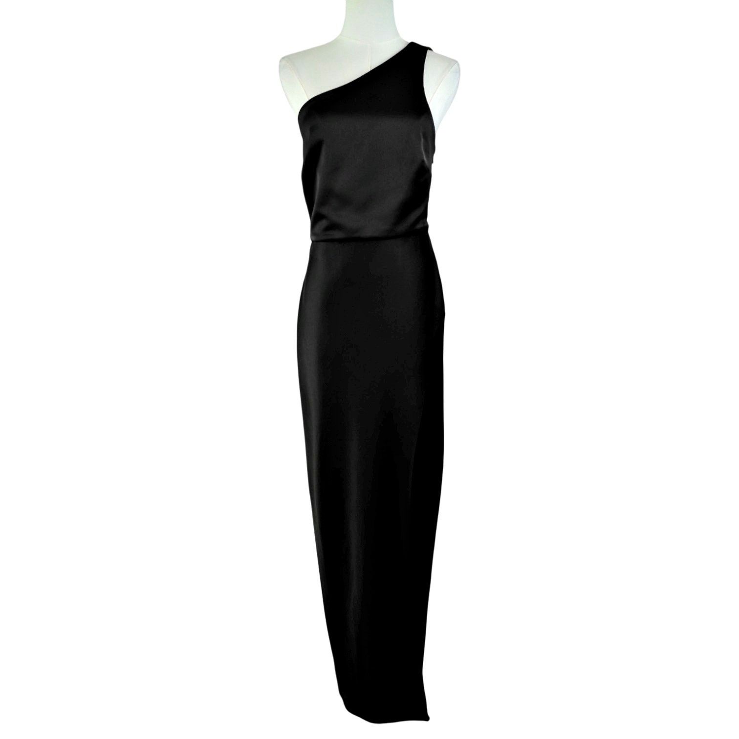 Anthropologie Bhldn Hallie One-shoulder Stretch Crepe Maxi Gown Size M / US 6-8 / IT 42-44 - 2 Thumbnail