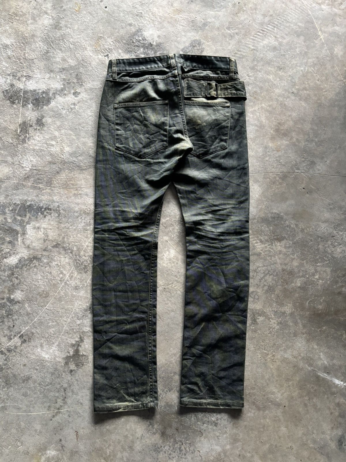 Hysteric Glamour SICK SUPERFINE WASHED WAXED ITALY JEANS HEIDI SLIMANE INSPO Size US 31 - 11 Thumbnail