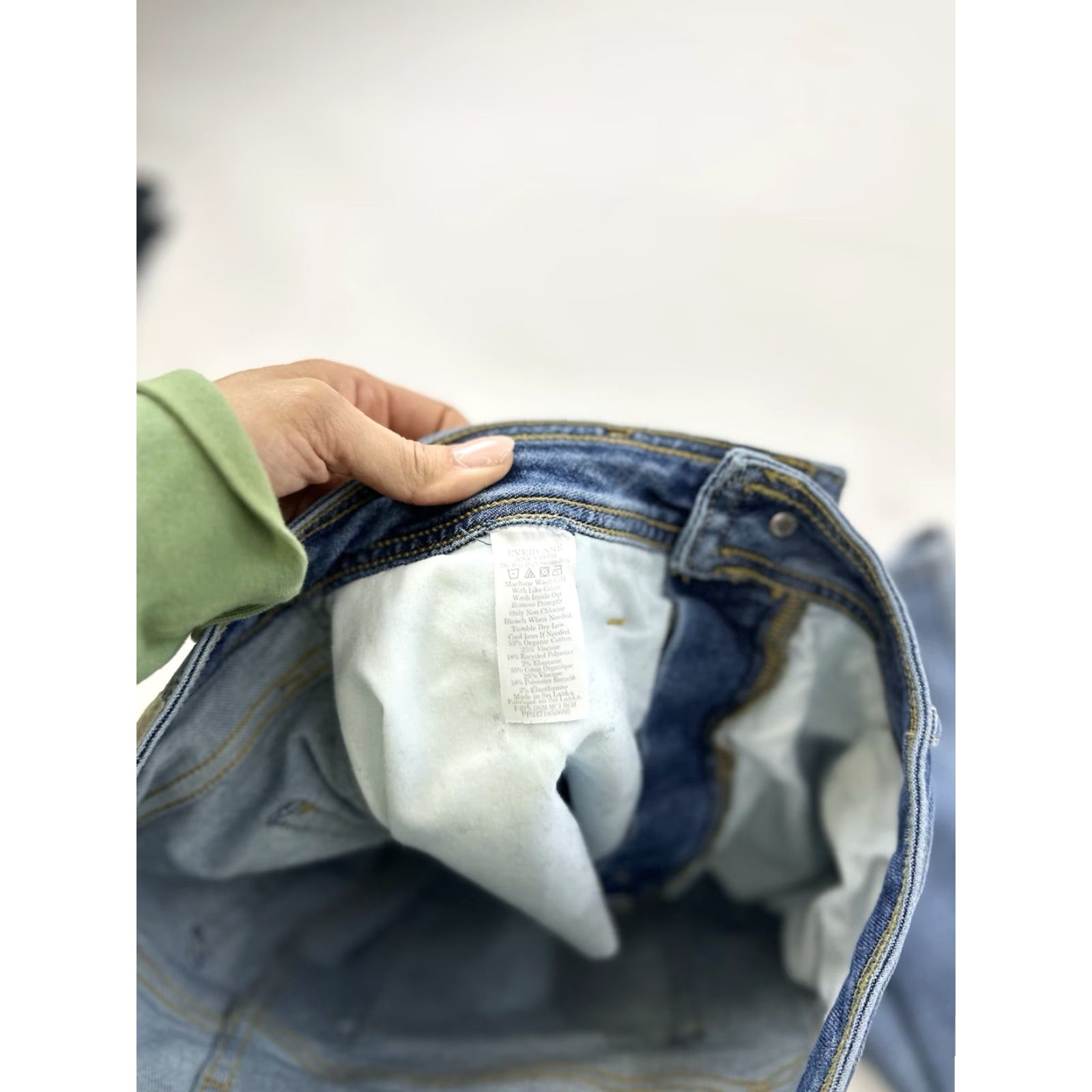 Everlane Everlane Jeans Women’s 30 Blue The Way High Skinny Stretch Jeans Women 30in Regular Blue Skinny 28in Rise High Mens? Size 30" / US 8 / IT 44 - 6 Thumbnail