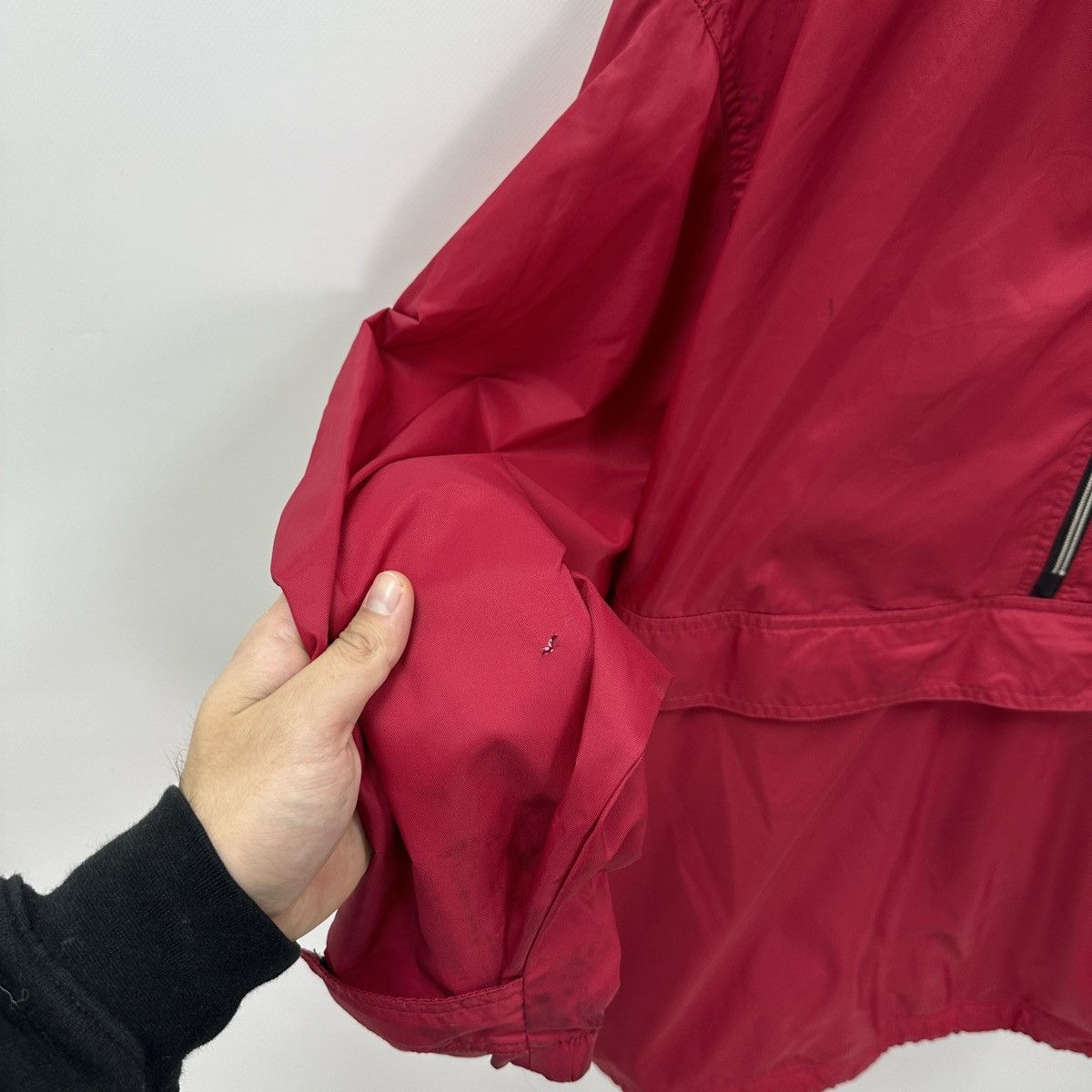 Vintage Vintage 90s Nike Windbreaker Anorak Embroidered logo y2k og Size US L / EU 52-54 / 3 - 9 Thumbnail