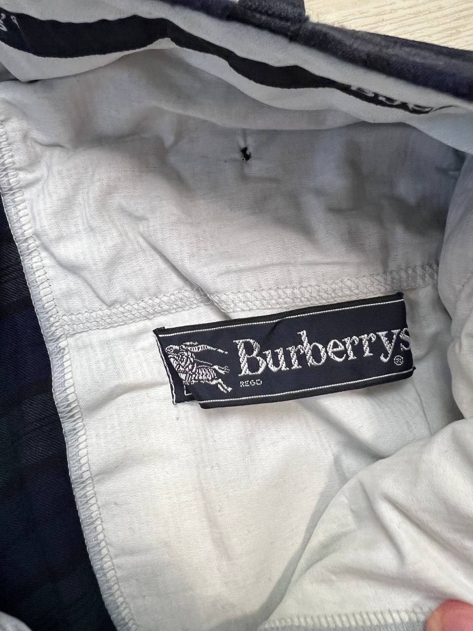 Burberry Burrberrys V2 Classic 90s Vintage Pleated Wool Dress Pants Size US 36 / EU 52 - 3 Thumbnail