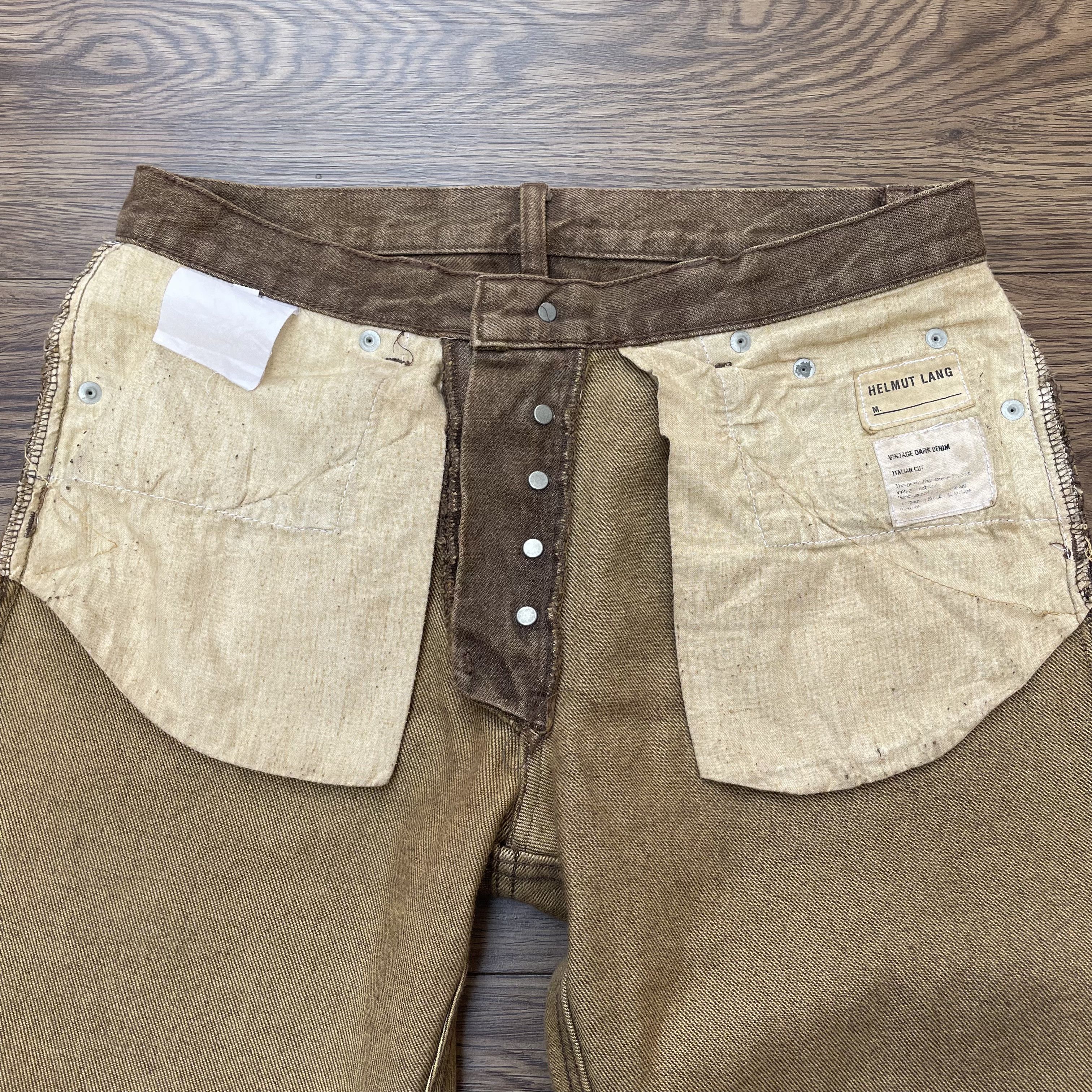 Helmut Lang Helmut Lang Vintage Dark Denim Size US 29 - 8 Thumbnail