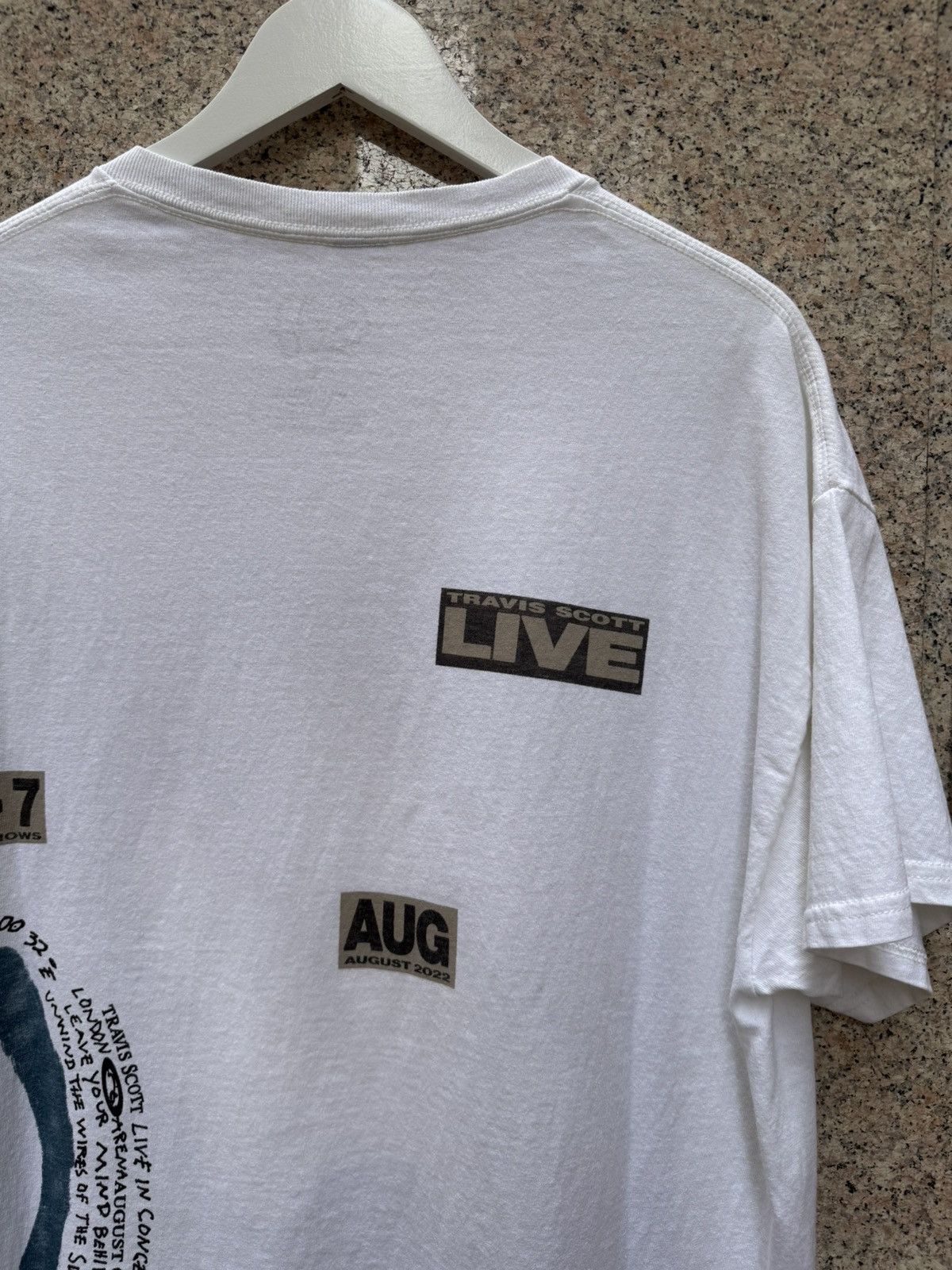 Travis Scott Travis Scott t-shirt live London L Size US L / EU 52-54 / 3 - 6 Thumbnail