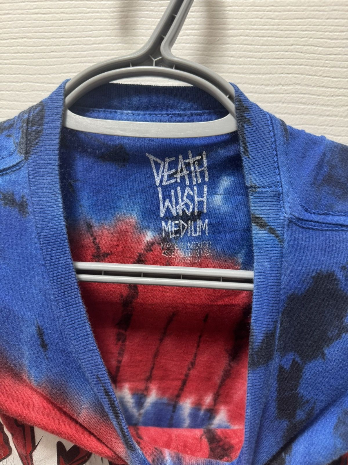 Deathwish Death Wish Skateboarding Jackass Tie Dye Vintage Shirt Size US M / EU 48-50 / 2 - 3 Thumbnail