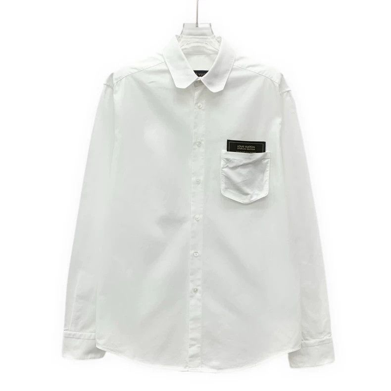Louis Vuitton Louis Vuitton 22 Long Sleeve Shirts with Cotton Lapels and Size US M / EU 48-50 / 2 - 1 Thumbnail