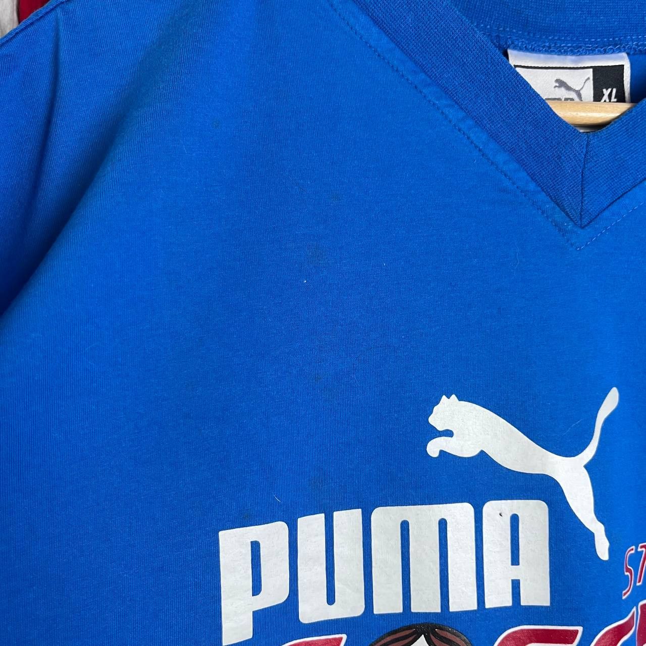 Puma Vintage 90s Puma Street Soccer Cup Tshirt Retro Football Size US XL / EU 56 / 4 - 6 Thumbnail
