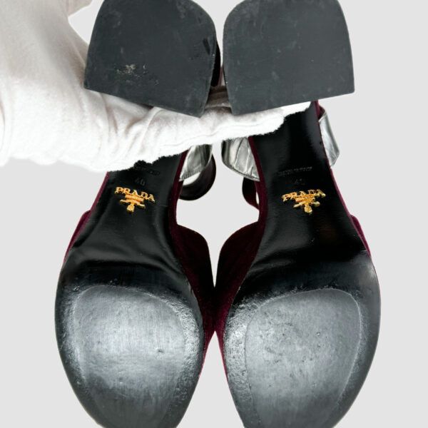 Prada Second hand chunky heels of Prada Size US 10 / IT 40 - 4 Thumbnail