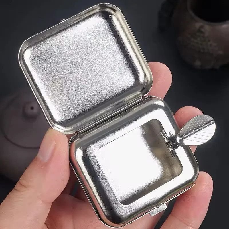 Vintage Mini Portable Cigarette Ashtray Size ONE SIZE - 3 Thumbnail