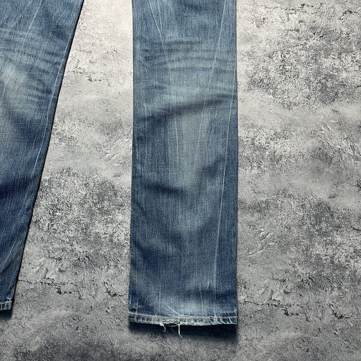 Diesel × Vintage Vintage Diesel Distressed Denim Jeans Safado Y2K Avant-Garde Size US 32 / EU 48 - 24 Thumbnail