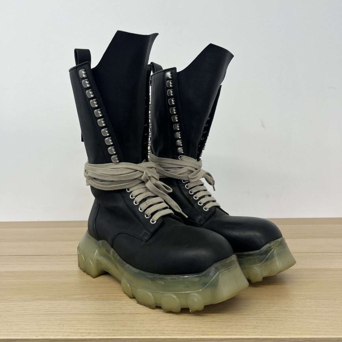 Rick Owens Rick Owens Tractor Sole High Top Boots | Grailed Rick Owens Rick Owens Tractor Sole High Top Boots | Grailed
