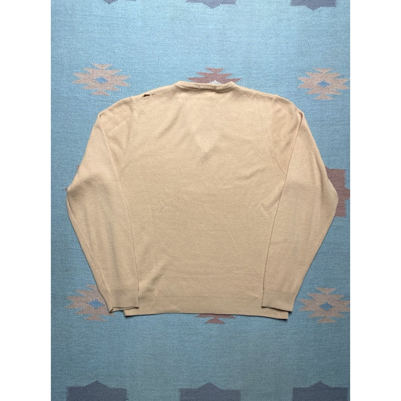 Vintage VINTAGE 60s 70s neck sweater acrylic soft beige tan VanCort medium Mens Sweater Pullover B e ge Size US M / EU 48-50 / 2 - 5 Thumbnail