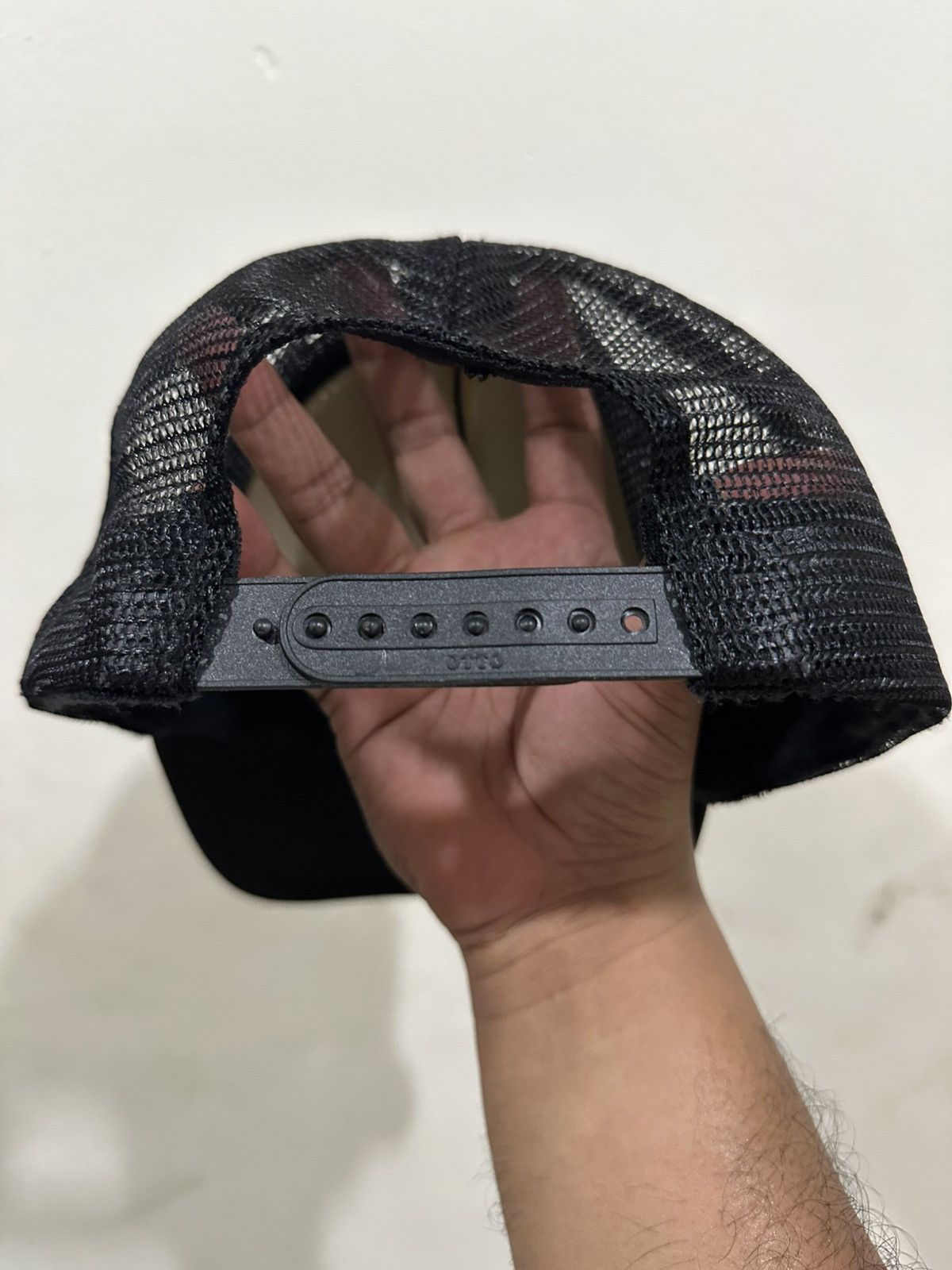 Japanese Brand VTG Skull RhinestoneTrucker Hat Size ONE SIZE - 6 Thumbnail