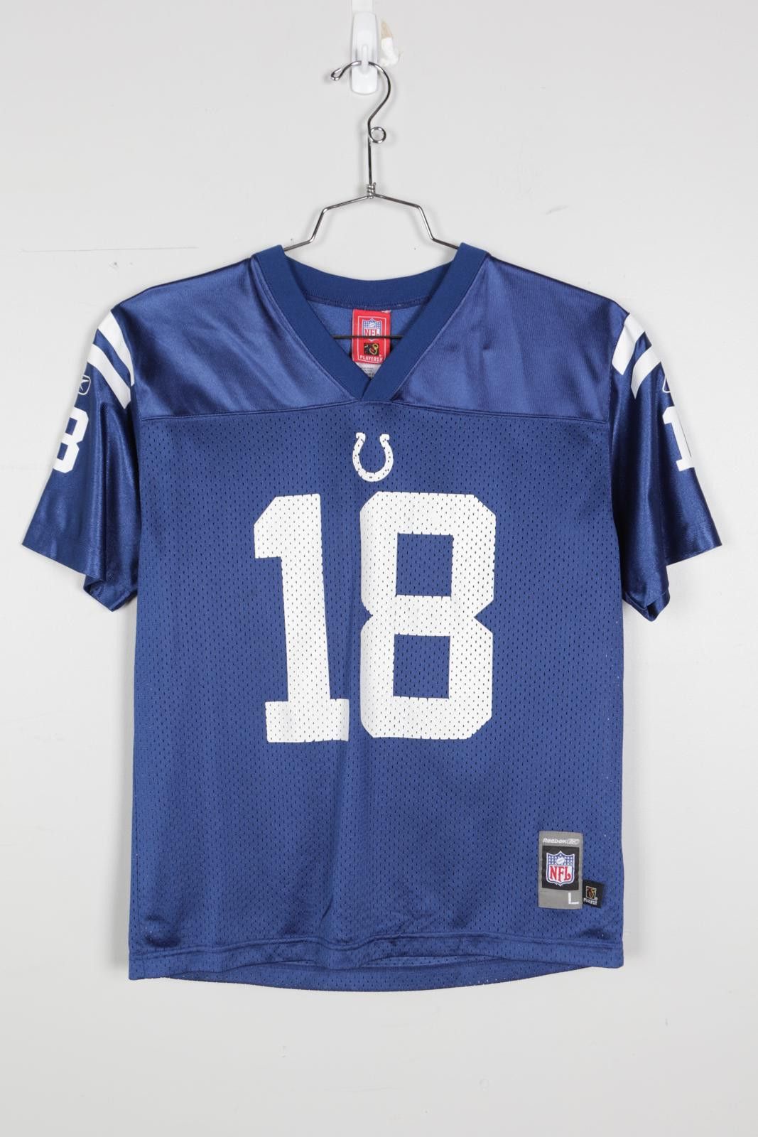 Reebok 2010's Reebok NFL Players Colts Manning #18 Football Jersey Size US L / EU 52-54 / 3 - 1 Thumbnail