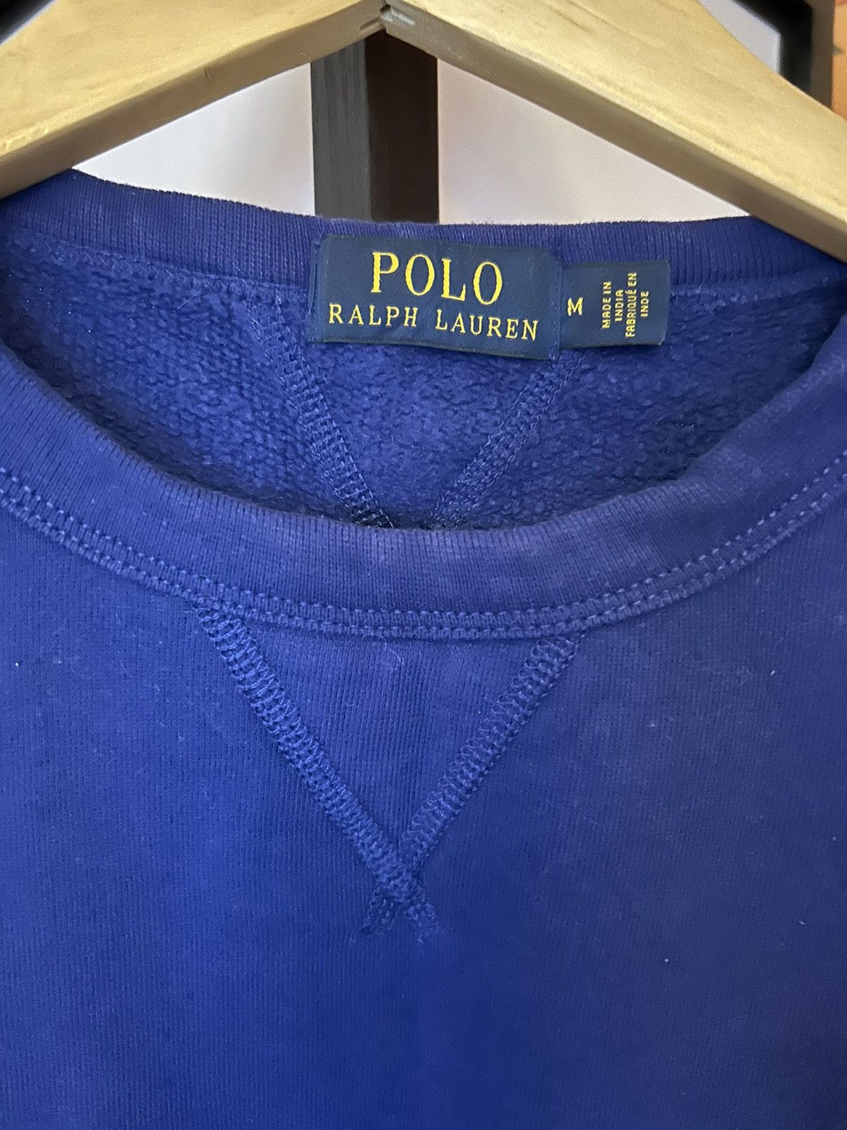 Polo Ralph Lauren Dark Blue Polo Ralph Lauren sweatshirt Size US M / EU 48-50 / 2 - 2 Thumbnail
