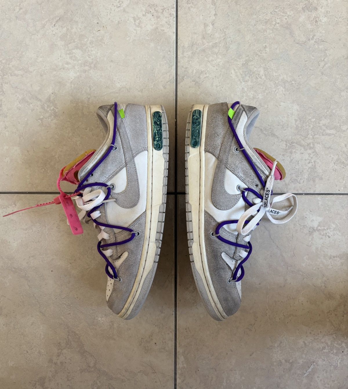 Nike × Off-White Off-White x Nike Dunk Low Lot 15 of 50 – Size EU 45 / US 11 Size US 11 / EU 44 - 1 Thumbnail