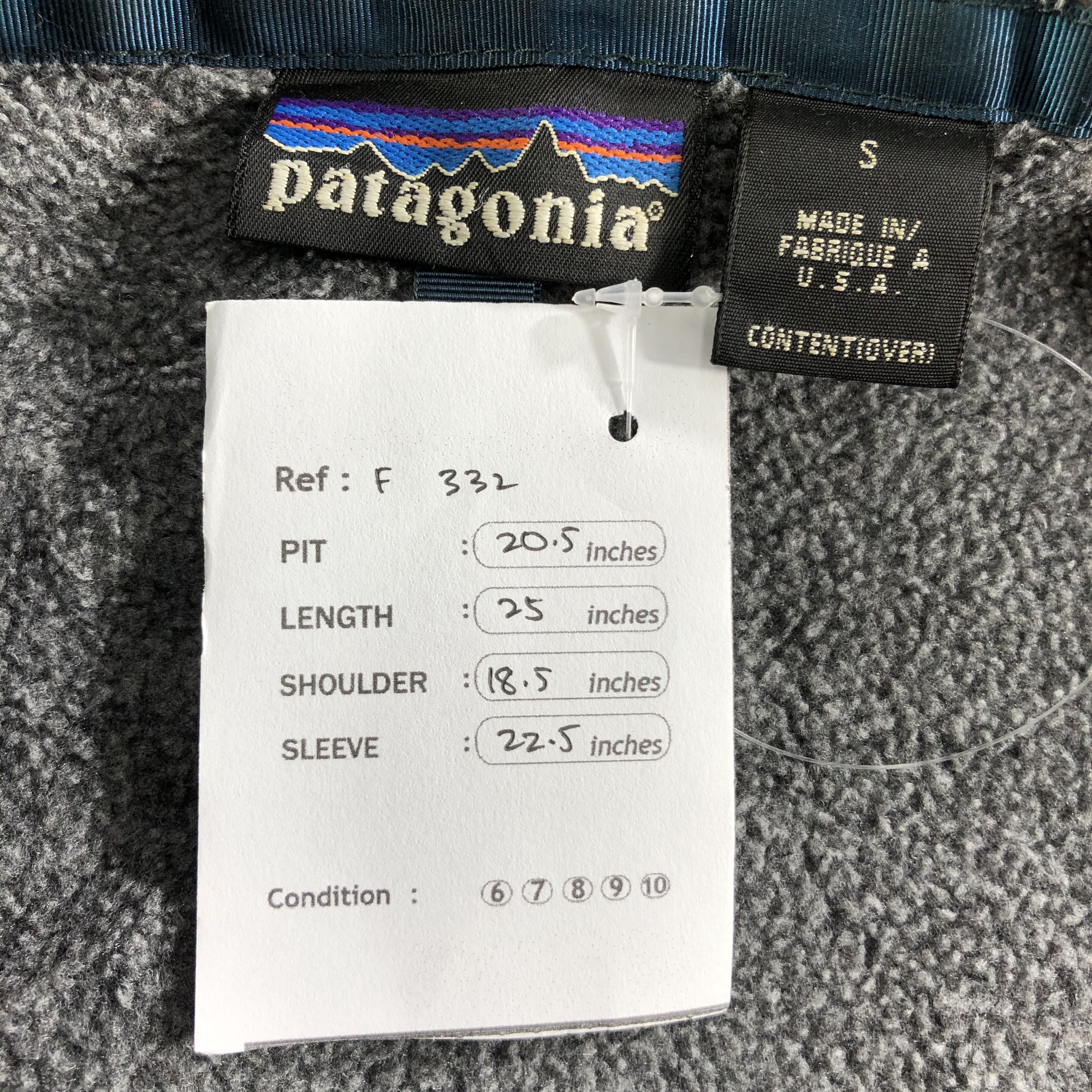 Patagonia Vintage Patagonia Fleece Jacket Size US S / EU 44-46 / 1 - 7 Thumbnail