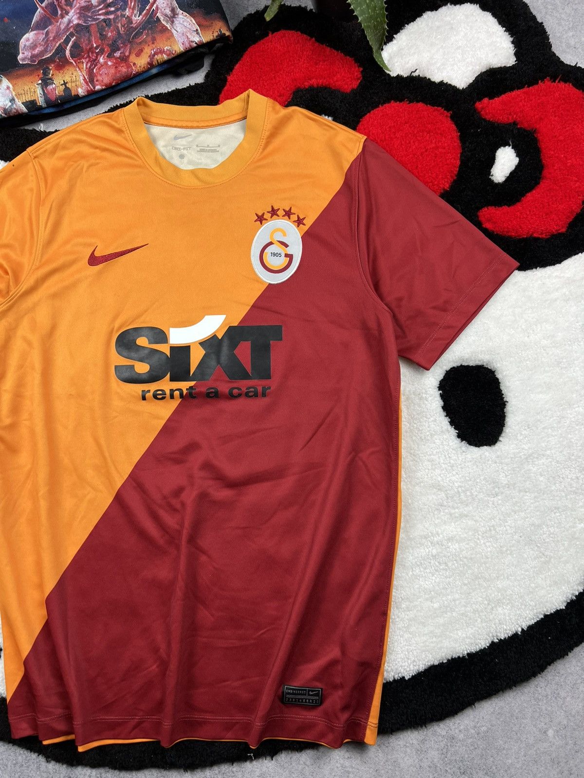 Nike Nike Galatasaray 2021 Football Soccer Blockcore Y2K Jersey Size US M / EU 48-50 / 2 - 3 Thumbnail