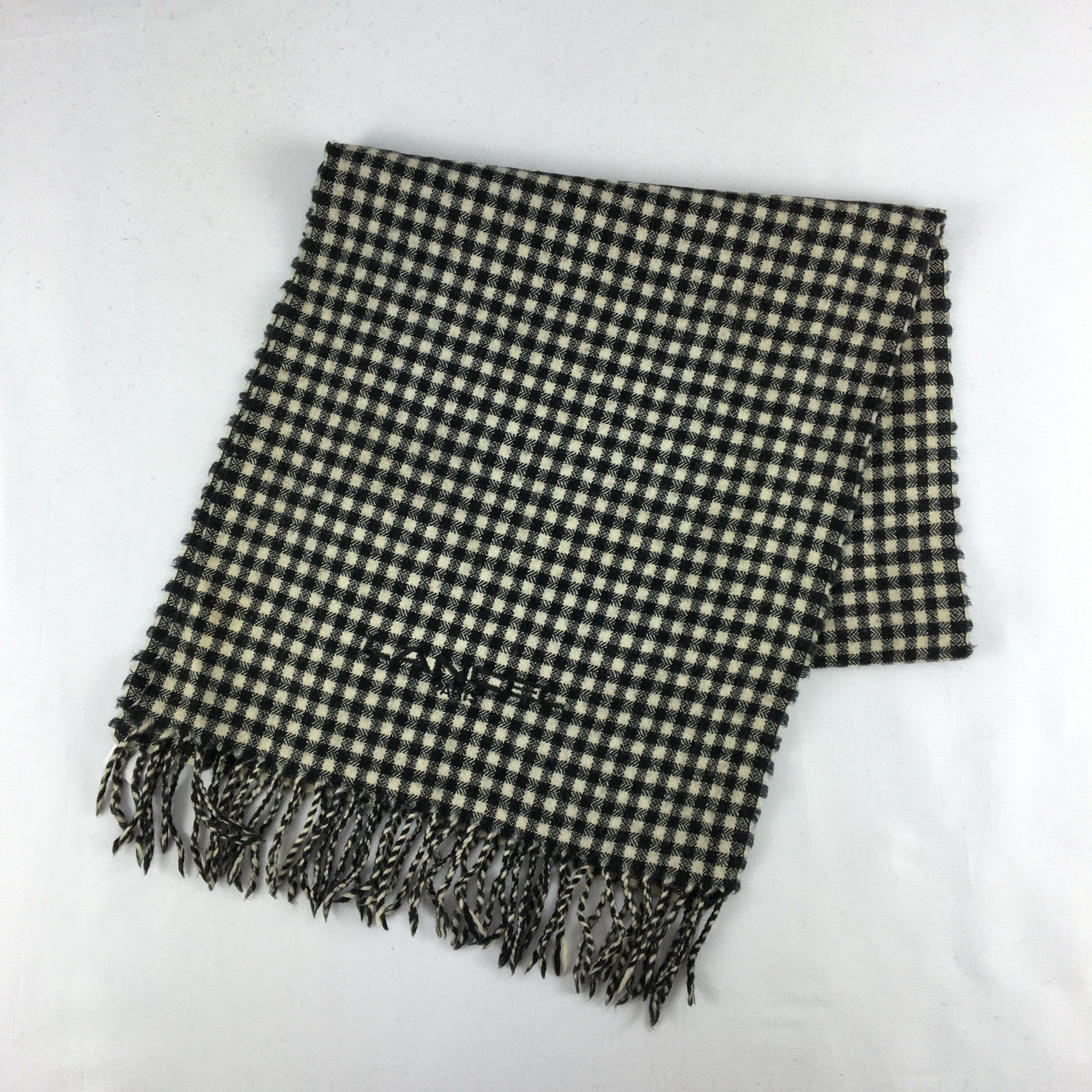 Lancel Vintage Lancel Scarf Muffler Wool Cashmere Scarves Size ONE SIZE - 3 Thumbnail