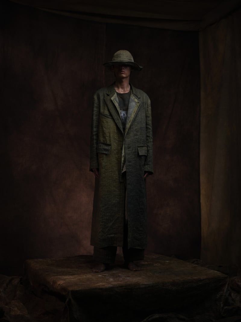 Ziggy Chen SS22 Thick linen overcoat Size US S / EU 44-46 / 1 - 9 Thumbnail