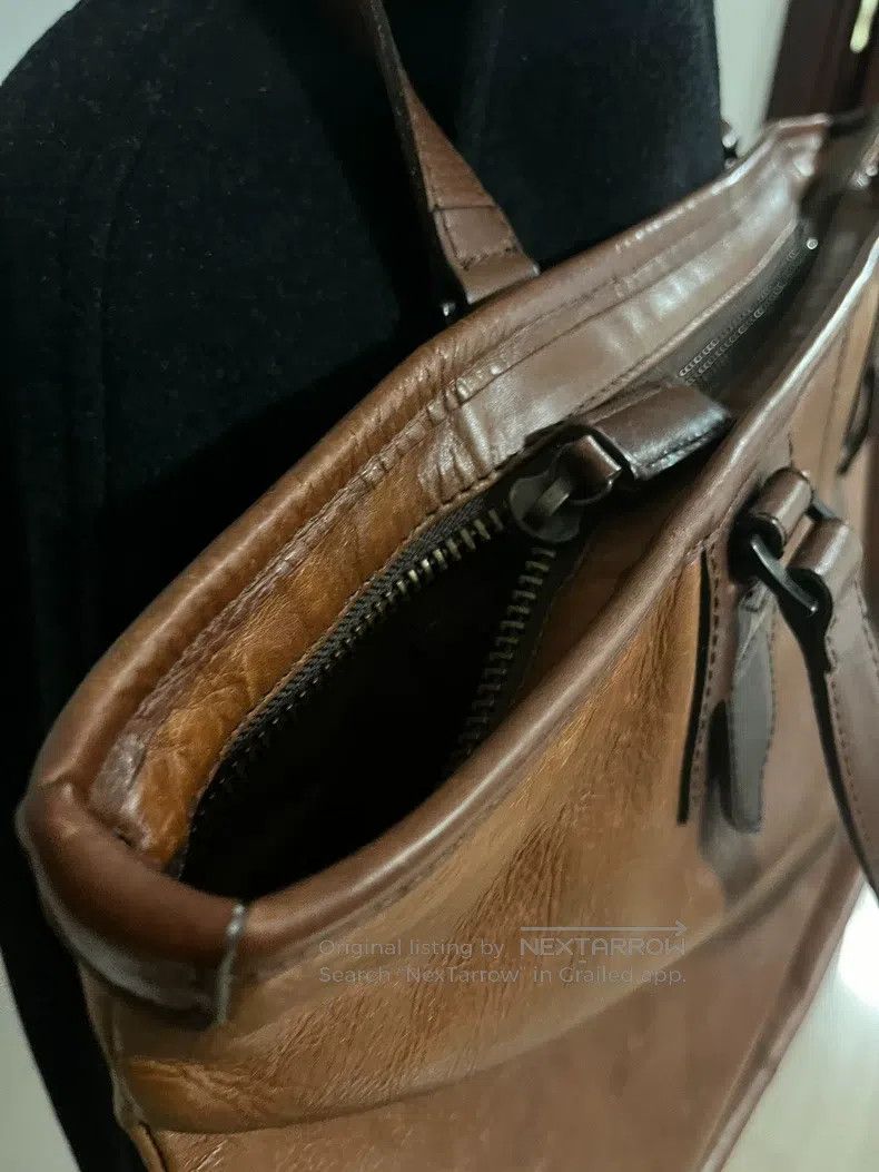 Yohji Yamamoto yohji yamamoto Brown handbag, tote Size ONE SIZE - 6 Thumbnail