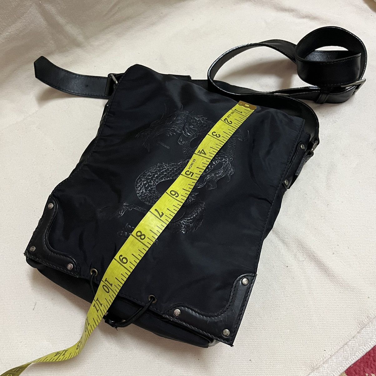 Japanese Brand × Jean Paul Gaultier × Vintage Authentic Vintage Jean Paul Gaultier Dragon Motive Nylon Bag Size ONE SIZE - 12 Thumbnail