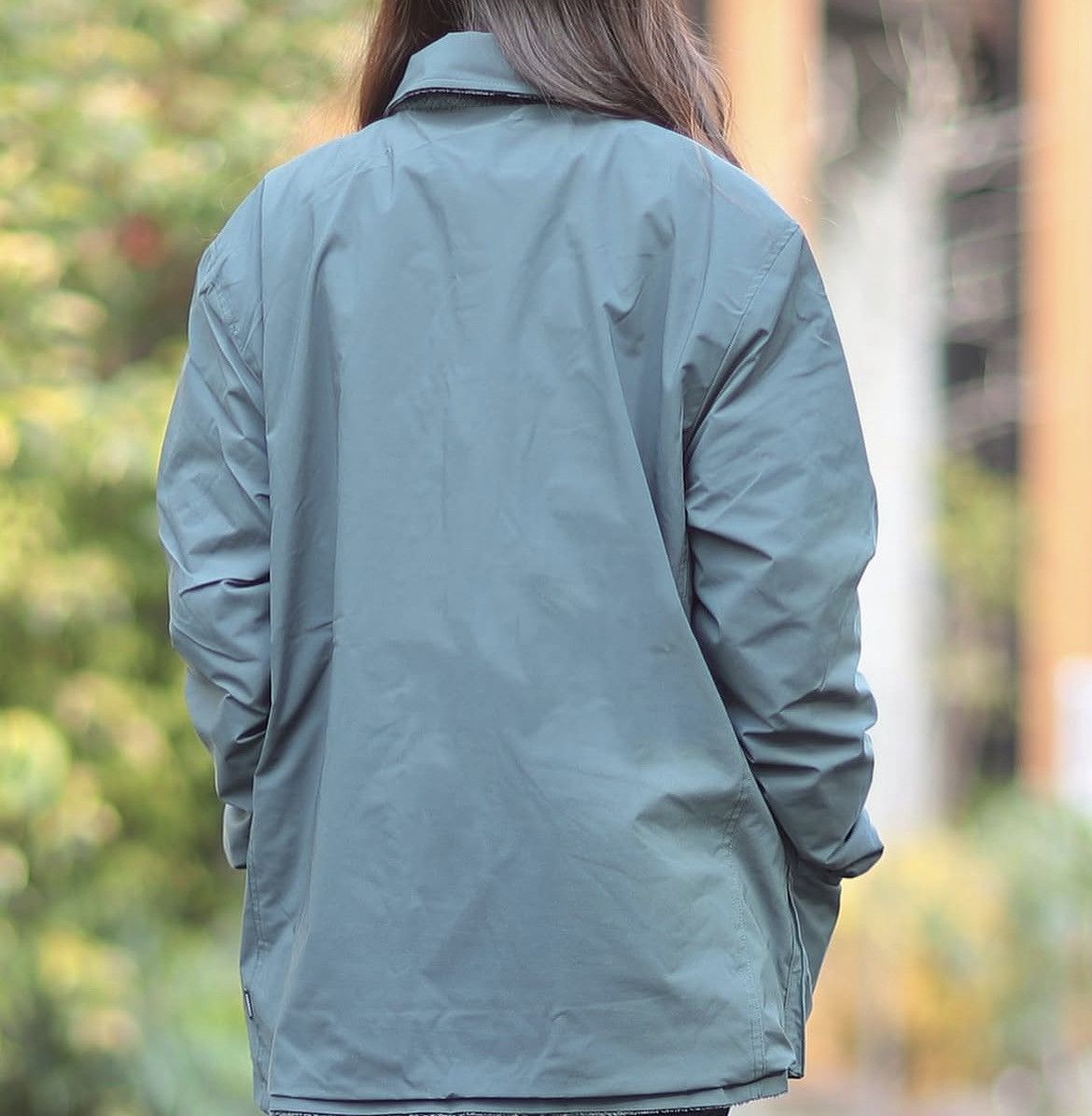 Beams Plus Fuwatech Reversible Shirt Jacket Blue Green Size US L / EU 52-54 / 3 - 17 Thumbnail