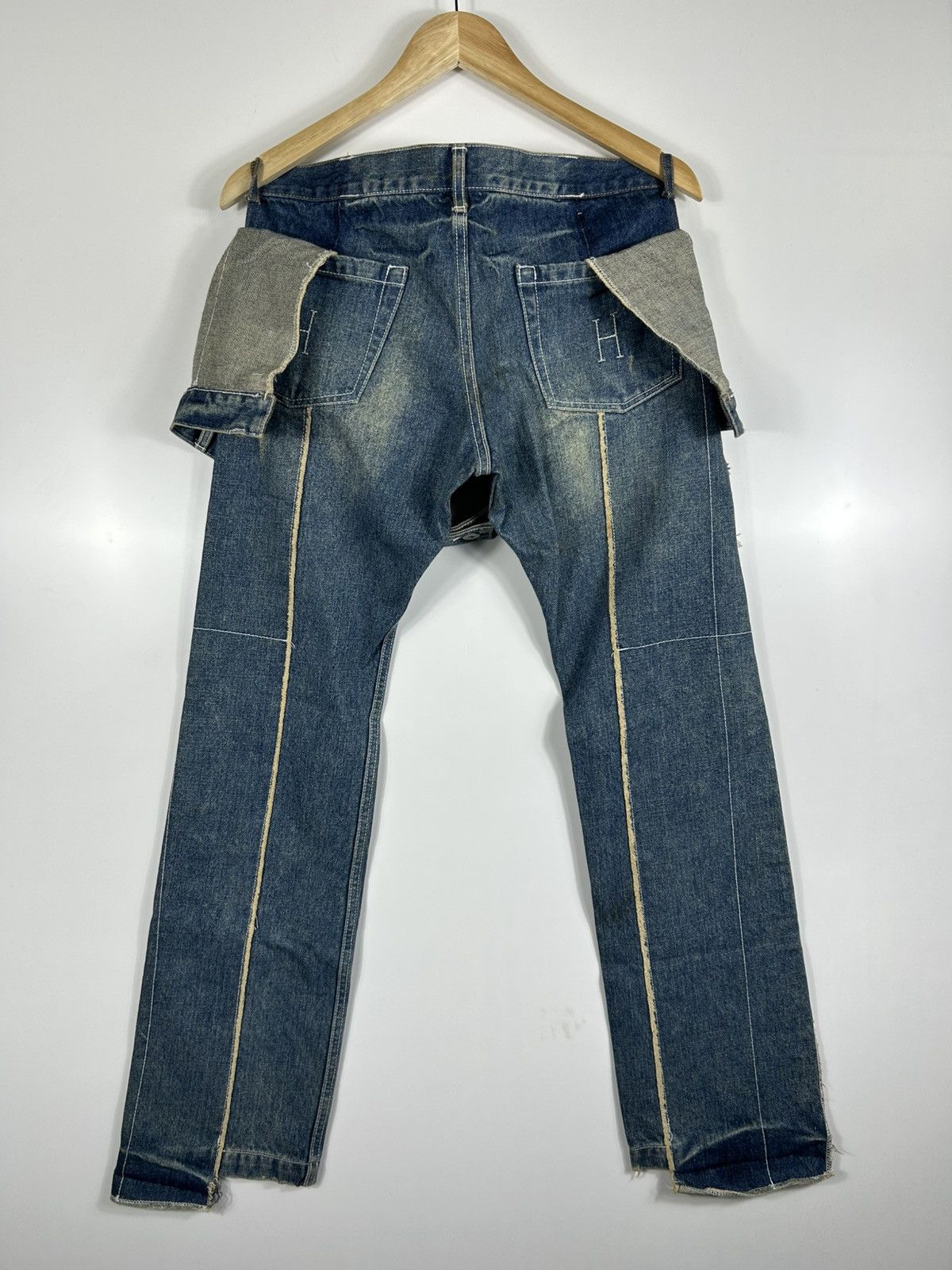 Japanese Brand 🔥Designer Satoshi Hiramoto Denim Size US 32 / EU 48 - 10 Thumbnail