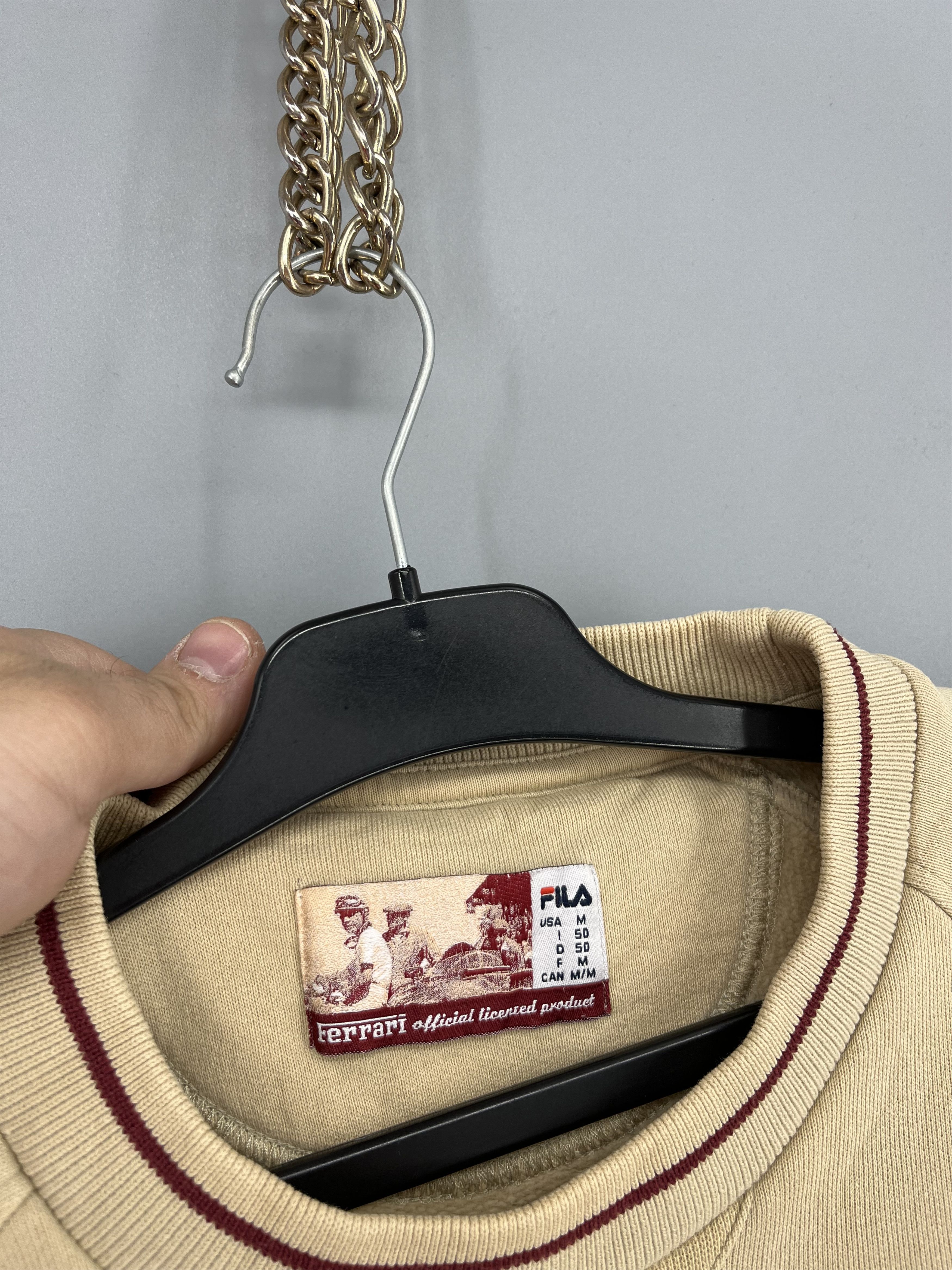 Fila Fila Ferrari Mens 1/4 Zip Top - Size US M Size US M / EU 48-50 / 2 - 6 Thumbnail