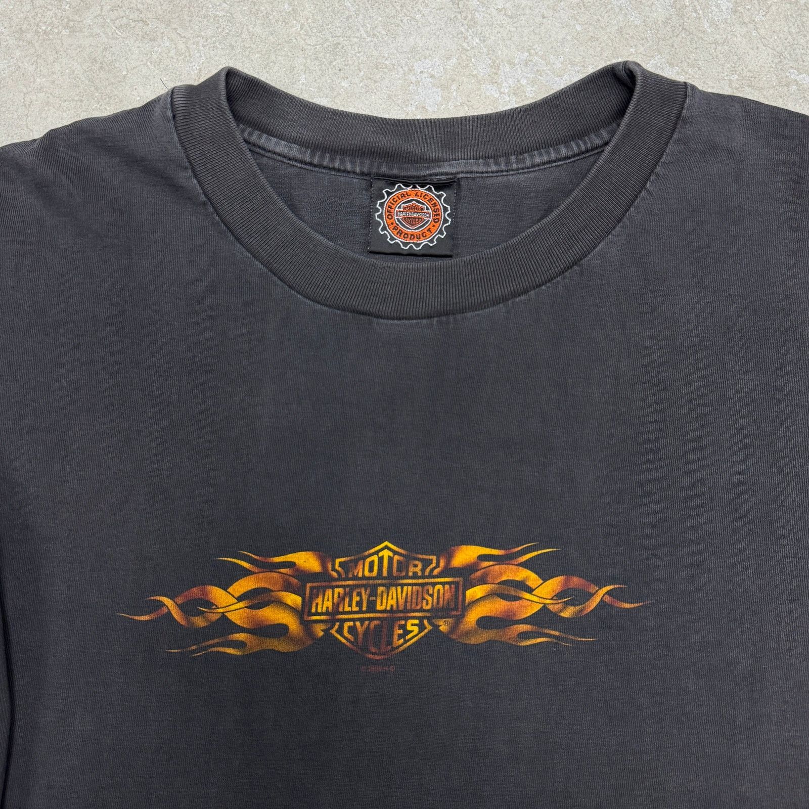 Harley Davidson 1999 Harley Davidson Flame Longsleeve Australia Size US L / EU 52-54 / 3 - 3 Thumbnail