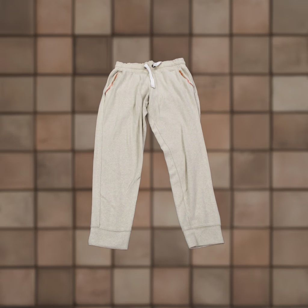 Faherty Faherty Joggers Womens S Beige Sweatpants Stretch Casual Active Run Gym Track Pants Womens S Beige Sweatpants Jogger Streetwear Size 28" / US 6 / IT 42 - 1 Thumbnail