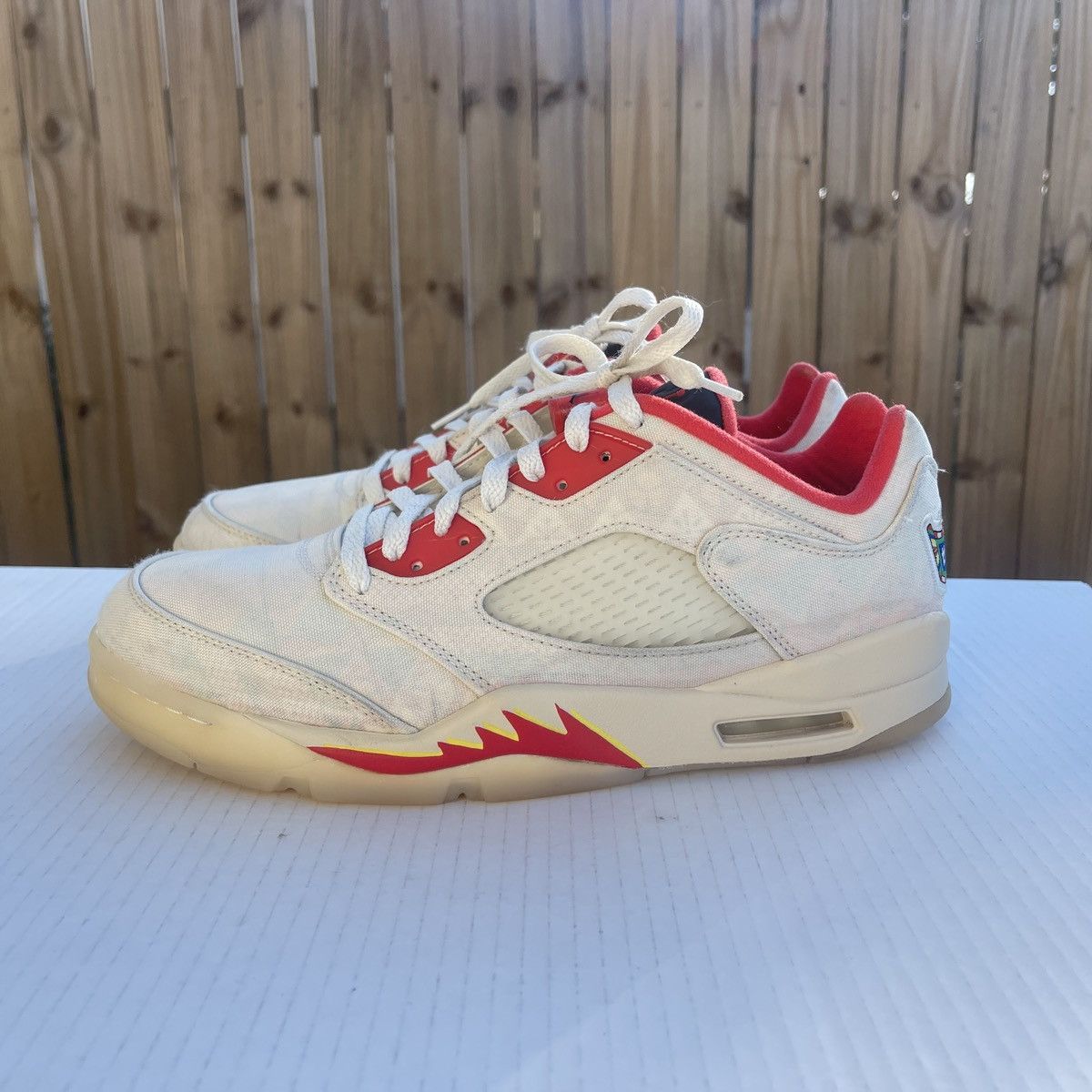 Jordan Brand Jordan 5 Retro 2021 Low Chinese New Year Mens size- 10 Size US 10 / EU 43 - 2 Thumbnail