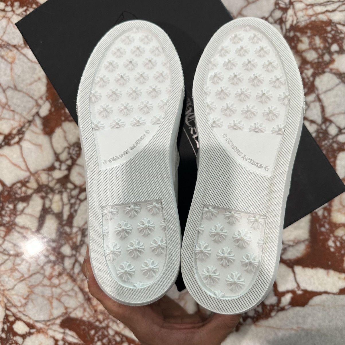 Chrome Hearts CHROME HEARTS CH Plus Leather Patch Dagger Slip On Size US 6.5 / EU 39-40 - 6 Thumbnail