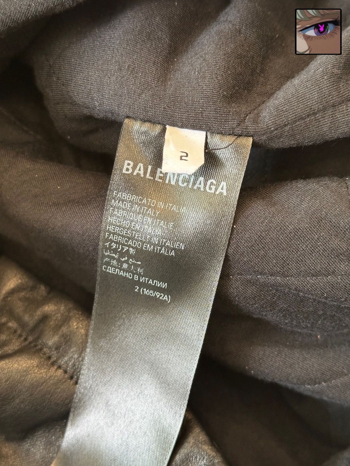 Balenciaga Balenciaga Winter22 360show leather hoody jacket Size US S / EU 44-46 / 1 - 3 Thumbnail