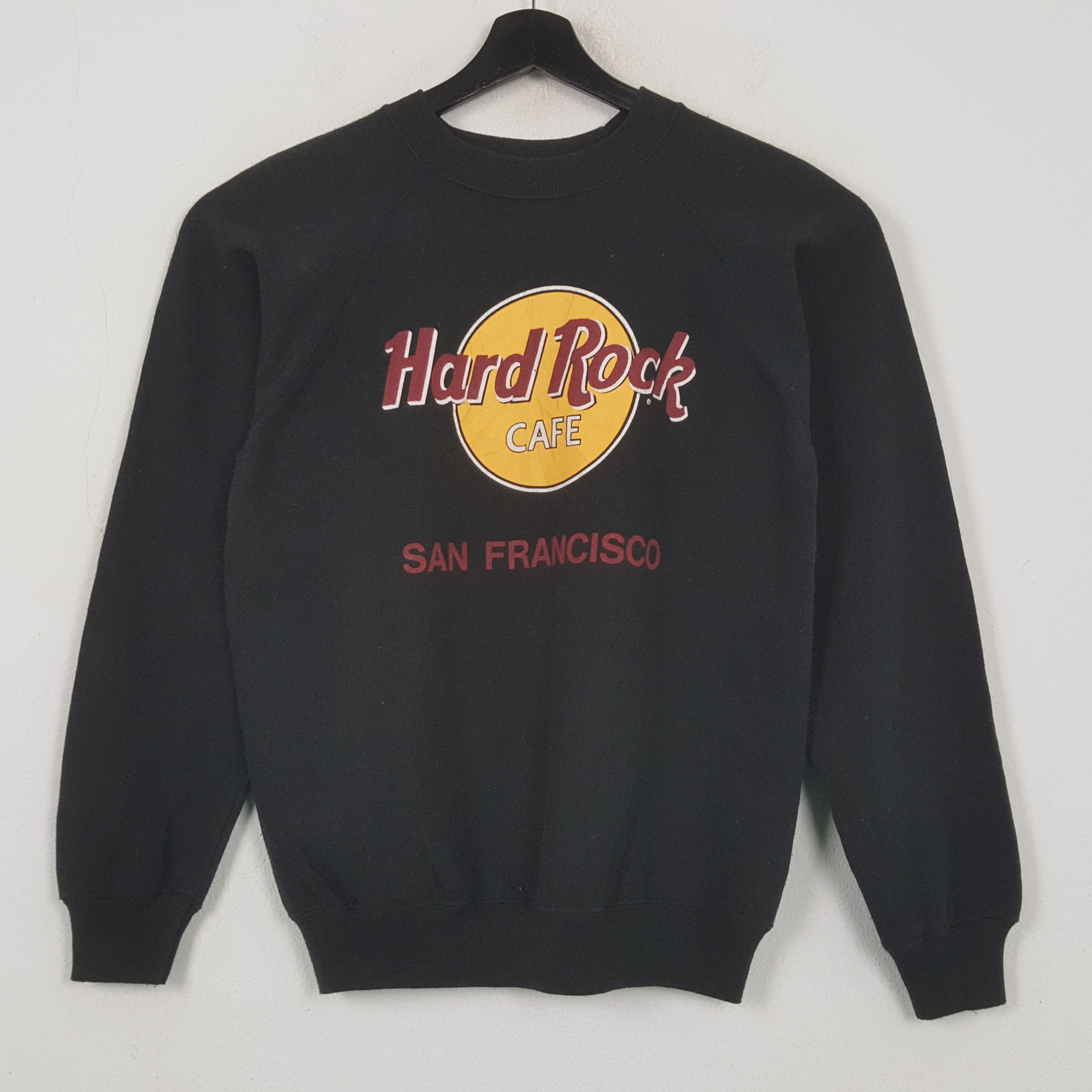 Hanes Hard Rock Cafe San Francisco Vintage Sweatshirt C293N12 Size US S / EU 44-46 / 1 - 1 Thumbnail