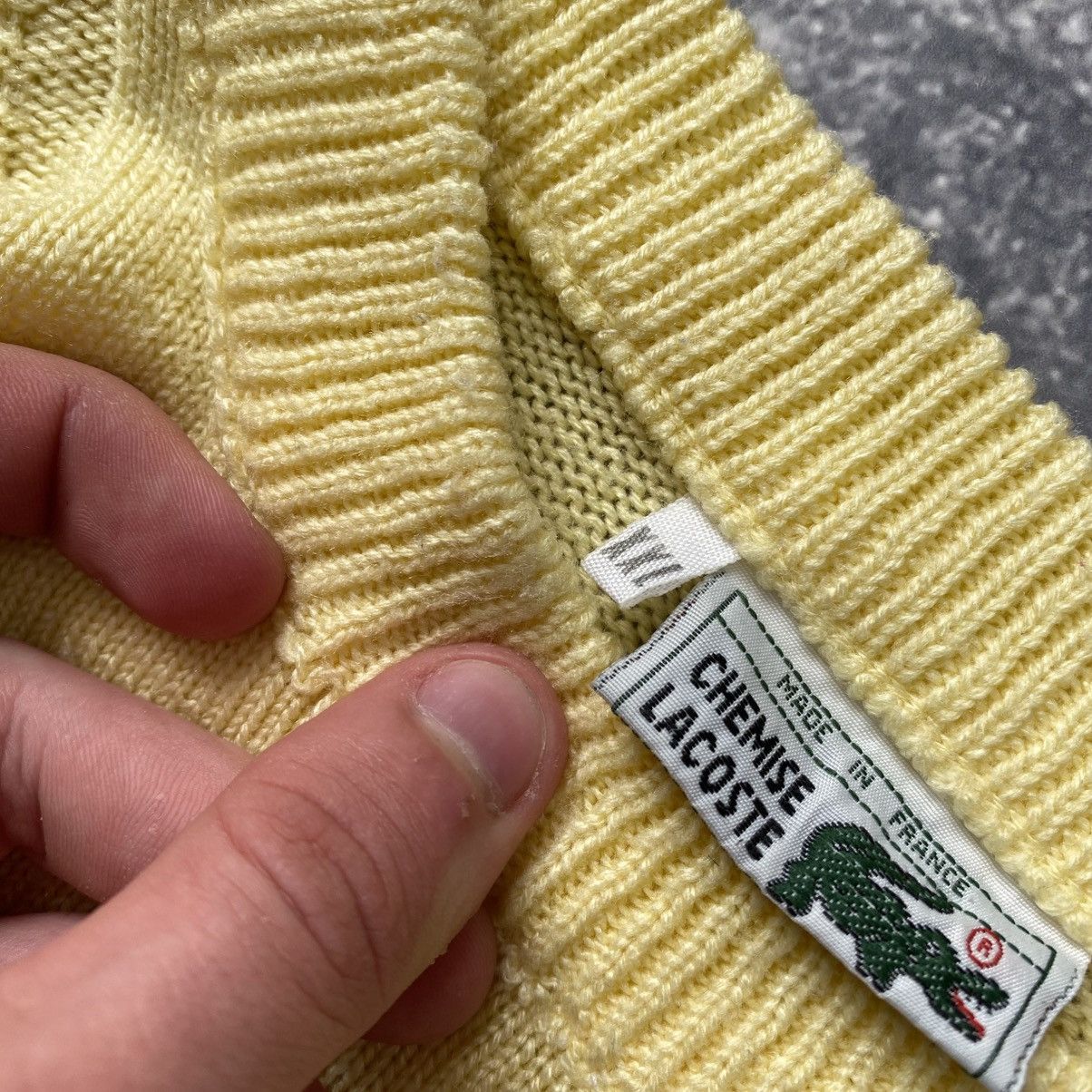 Lacoste × Vintage Vintage Lacoste Chemise Small Logo 90’s sweater Size US XXL / EU 58 / 5 - 7 Thumbnail
