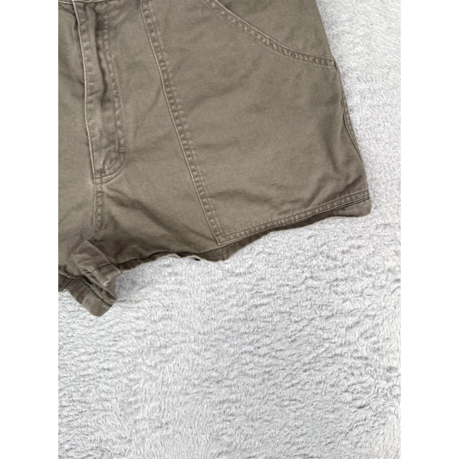 Vintage Cabela's Shorts Womens 38 Brown Twill Hiking 3 Inseam Pockets Outdoor Cotton Size 26" / US 2 / IT 38 - 2 Thumbnail